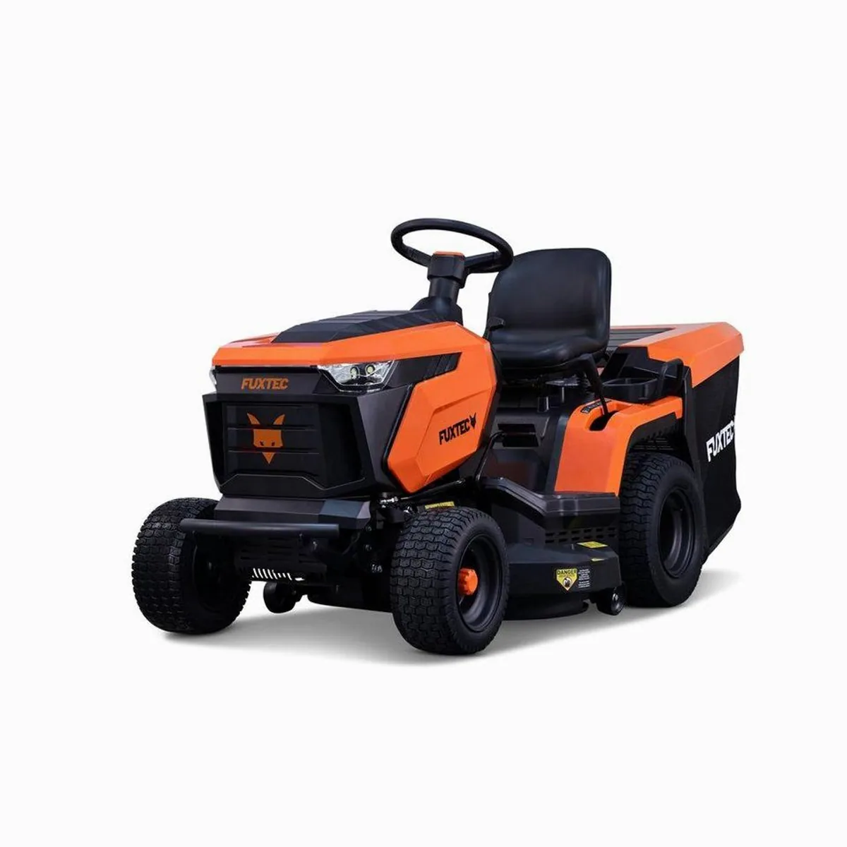 FUXTEC FX-RMT84M Rasentraktor, 83 cm Schnittbreite, 280L Fangkorb, 6-fache Schnitthöhenverstellung