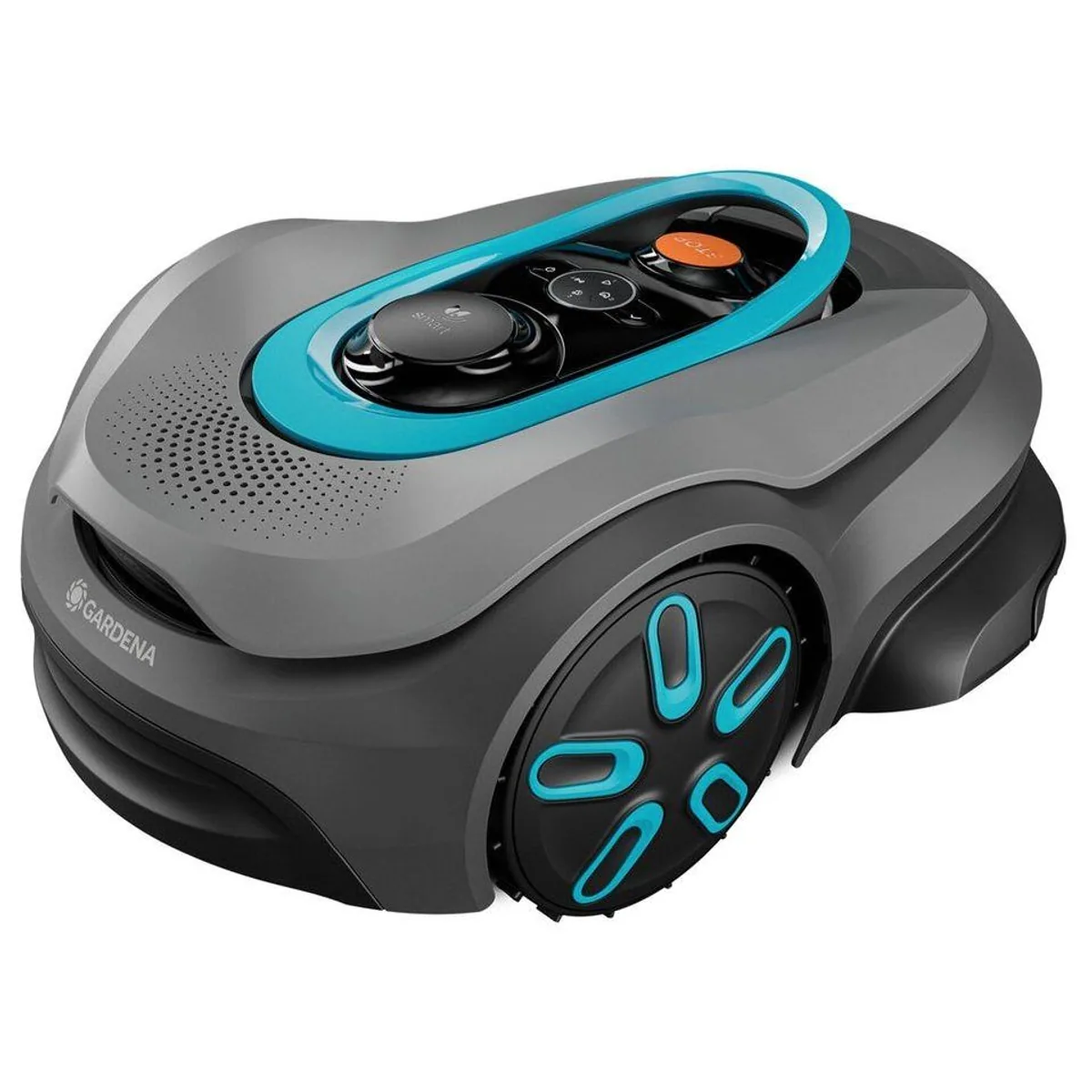 GARDENA smart SILENO sense 400, kabelloses Mähen, präzise Objekterkennung, LONA Intelligence
