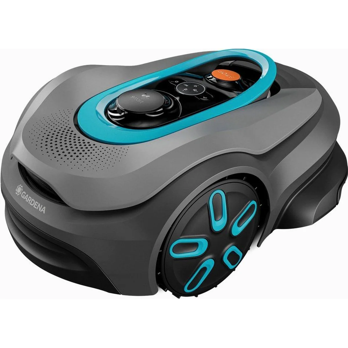 GARDENA smart SILENO sense 600, kabelloser Mähroboter, LONA Intelligence, Trim-to-Edge-Funktion
