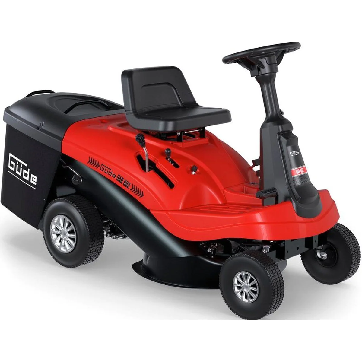 Güde GAR 840 T Rasentraktor, 6,8 PS Motor, 210-Liter-Fangsack — für Rasenflächen bis 4500 m²