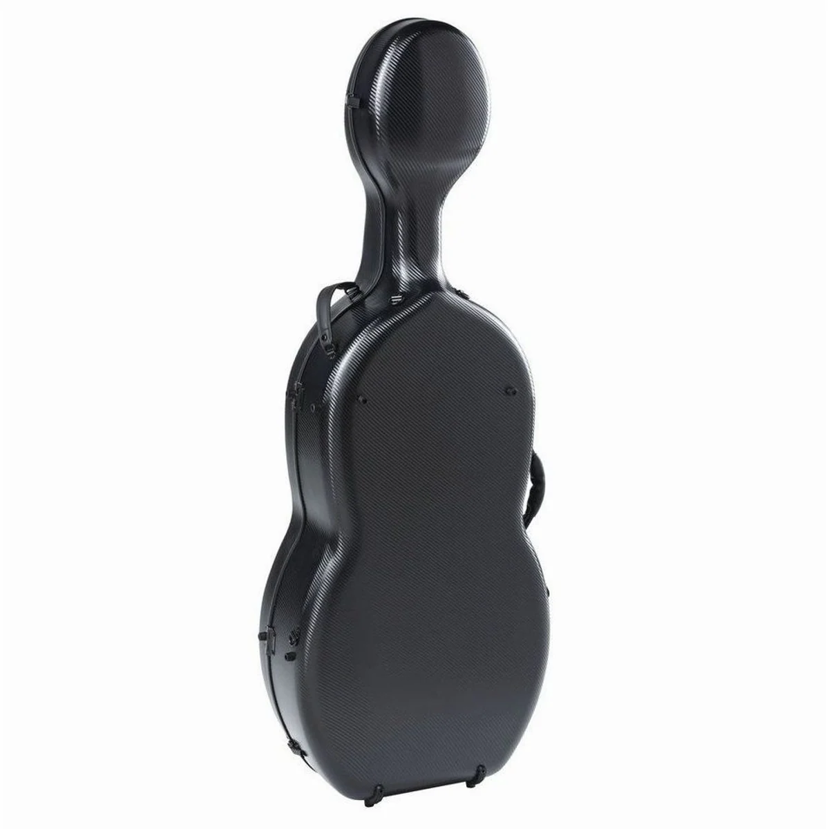 Gewa Celloetui Polycarbonat Schwarz, robust, ergonomisch, anpassbar 2