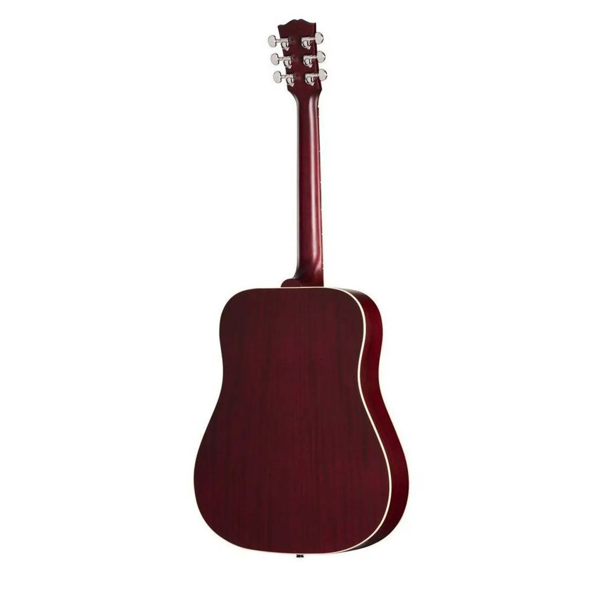 Gibson Hummingbird Special Satin Wine Red, massive Hölzer, kunstvolles Design — Westerngitarre 2