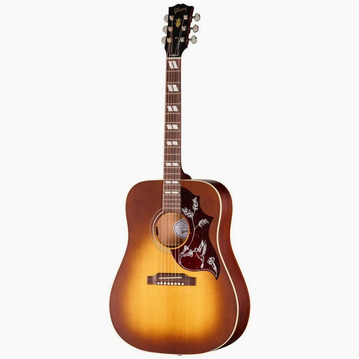 Gibson Hummingbird Special Satin Honey Burst, Massive Hölzer, Hochwertiger Tonabnehmer, Premium-Gigbag