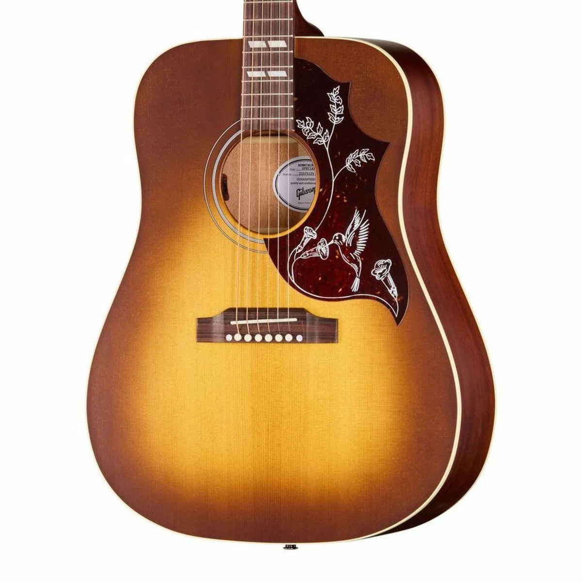 Gibson Hummingbird Special Satin Honey Burst, Massive Hölzer, Hochwertiger Tonabnehmer, Premium-Gigbag 3