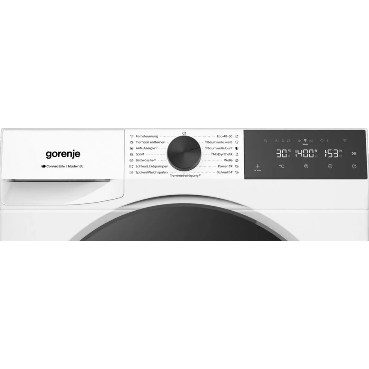 Gorenje Waschmaschine W5G494A1P1, 9 kg, 1400 U/min, selbstreinigende Waschmittelschublade 3