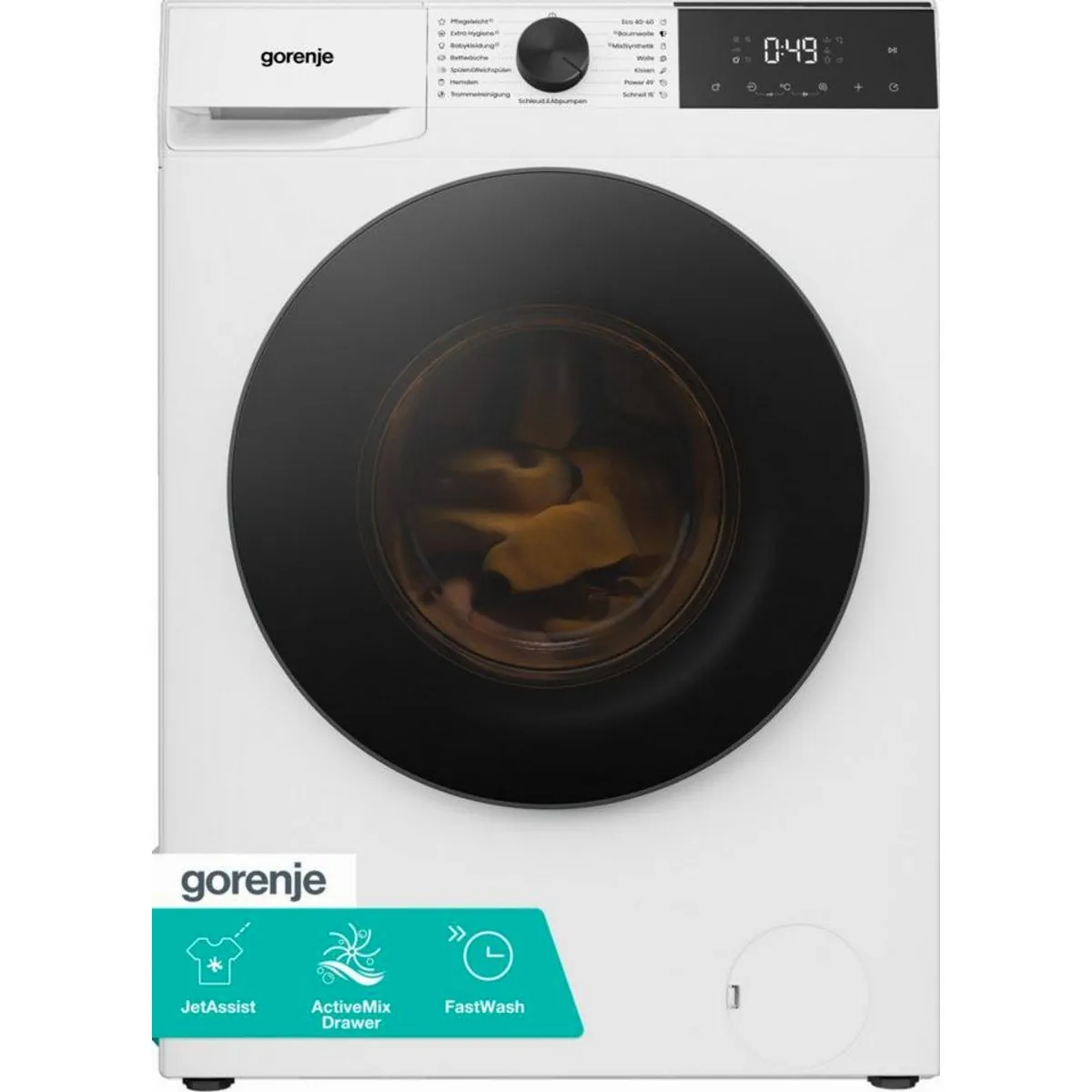 Gorenje W53G2P84A3P2 Waschmaschine, 8 kg, 1400 U/min, Inverter PowerDrive Motor