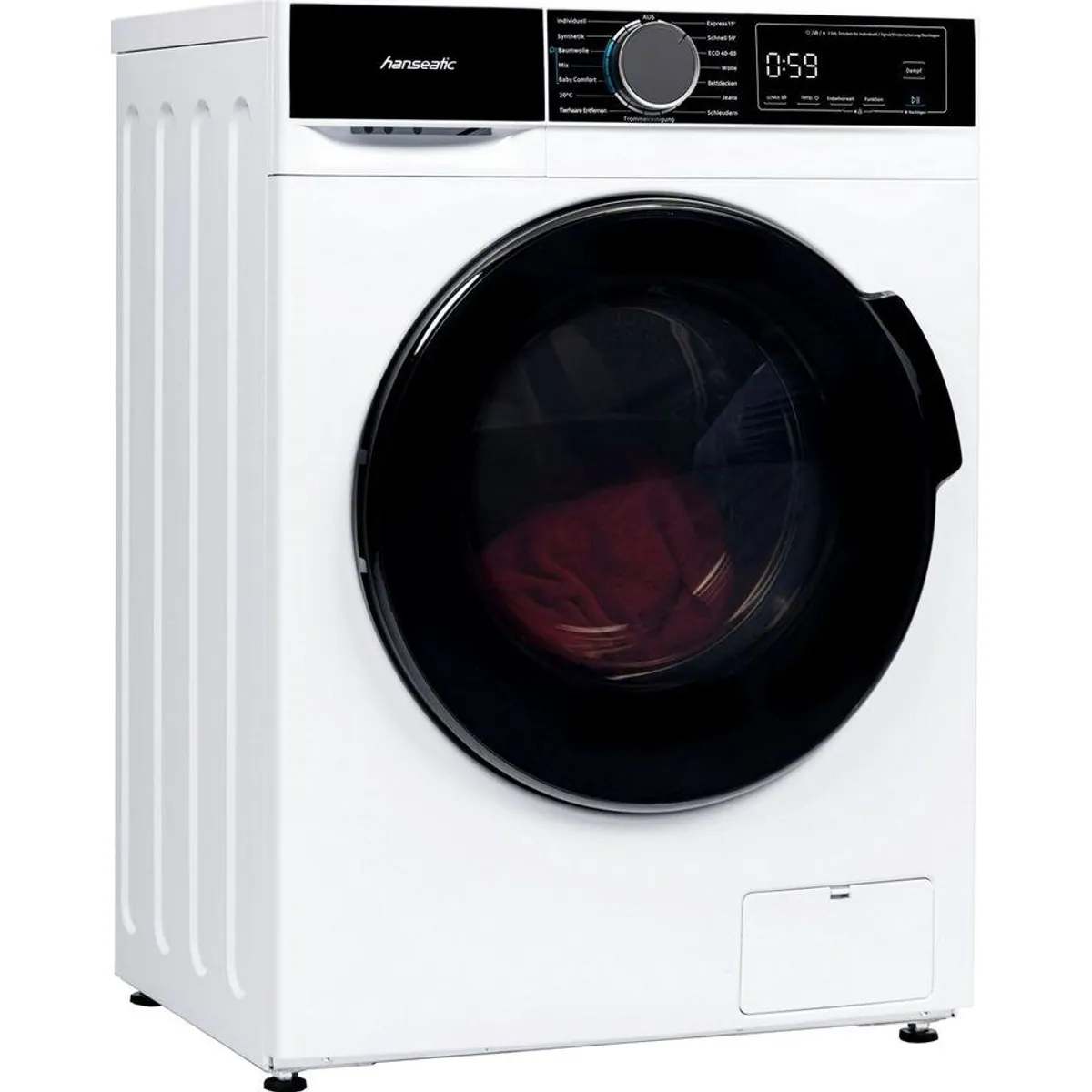 Hanseatic HWMA714B Waschmaschine, 7 kg, 1400 U/min — energieeffizient, kompakt, kindersicher 2
