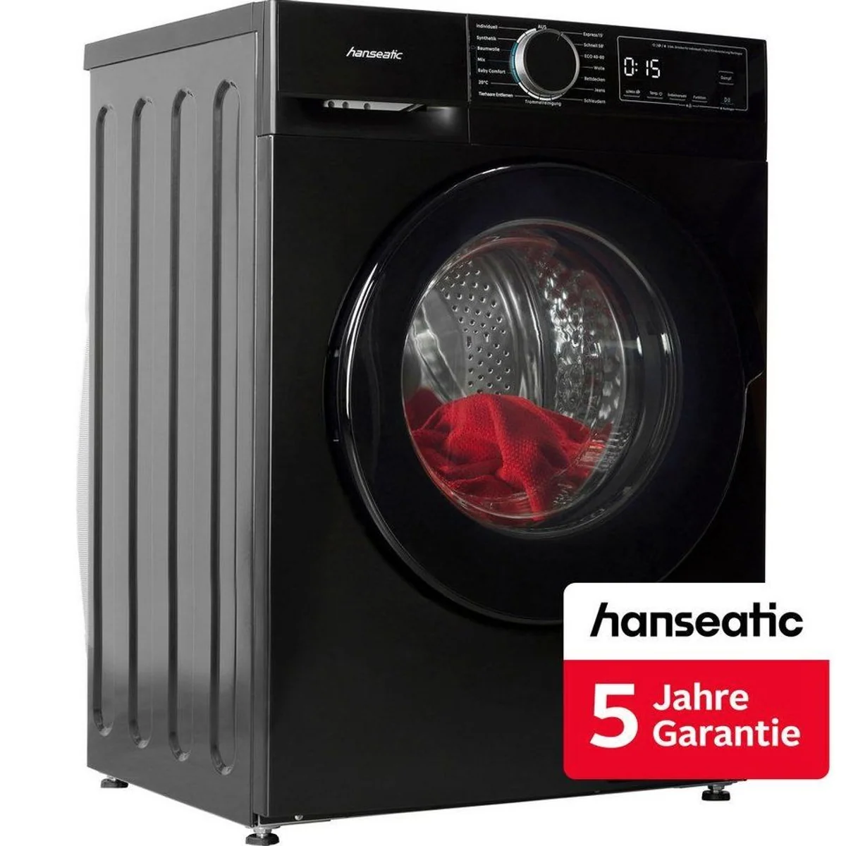 Hanseatic HWMA714ABI Waschmaschine, 7 kg, 1400 U/min, inklusive Langzeitgarantie