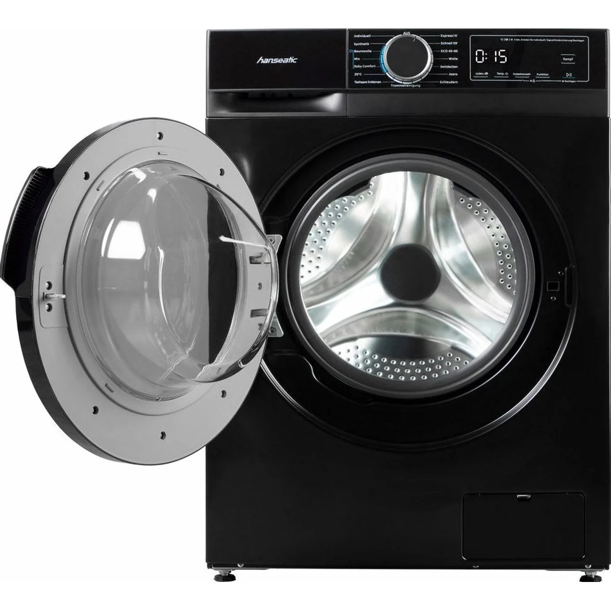 Hanseatic HWMA714ABI Waschmaschine, 7 kg, 1400 U/min, inklusive Langzeitgarantie 3