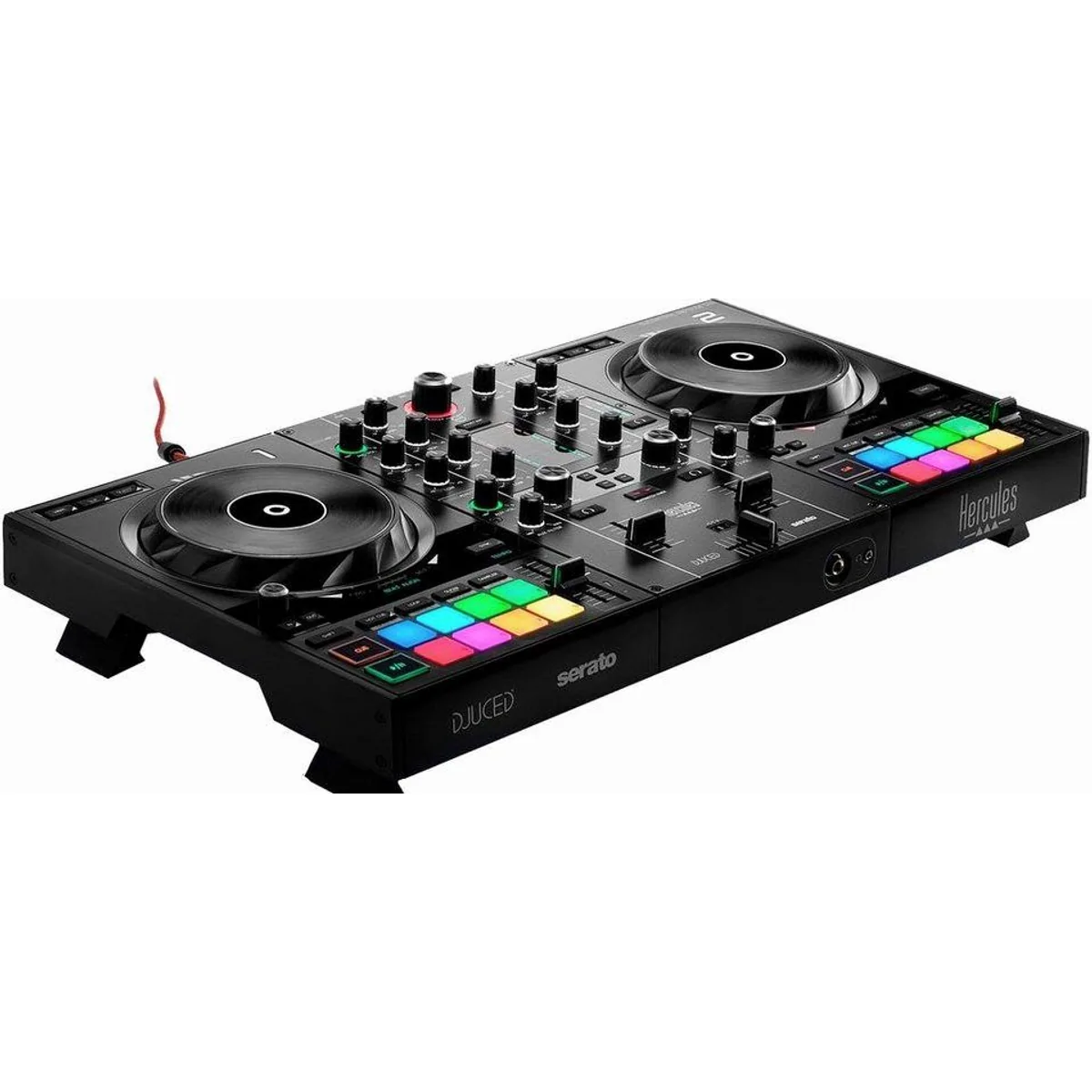 Hercules DJControl Inpulse 500 Controller, intuitives Design, umfassende Steuerungsfunktionen, hochwertige Audioqualität