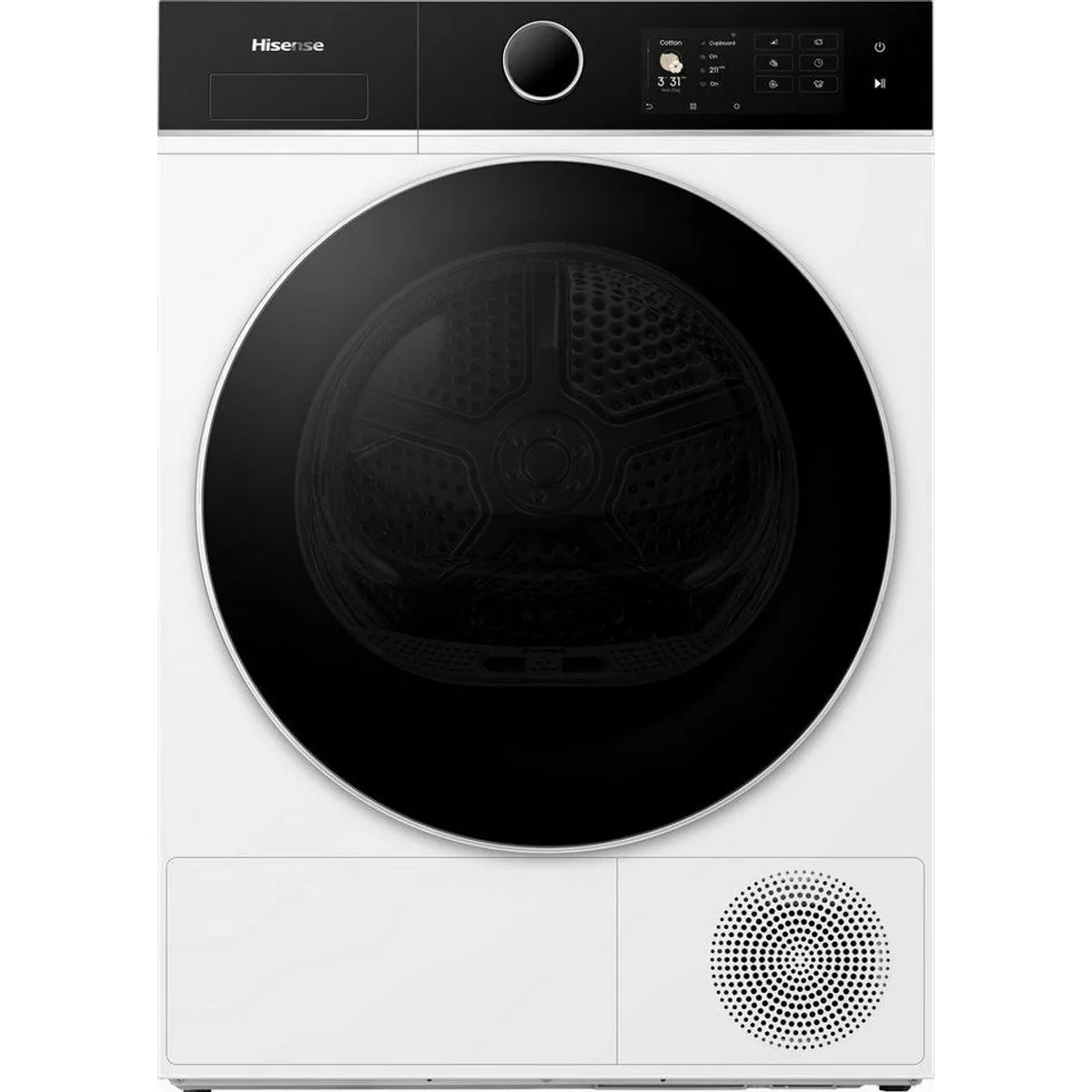 Hisense DH5I104BWCB Wärmepumpentrockner, Energieeffizienz C, 10 kg Fassungsvermögen, Allergy Care