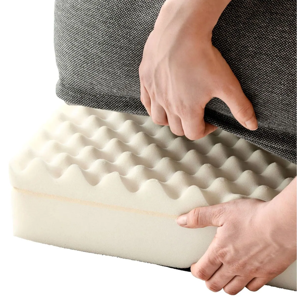 Hunter Livingston orthopädisches Hundesofa, ergonomische Liegefläche, abnehmbarer Bezug 3