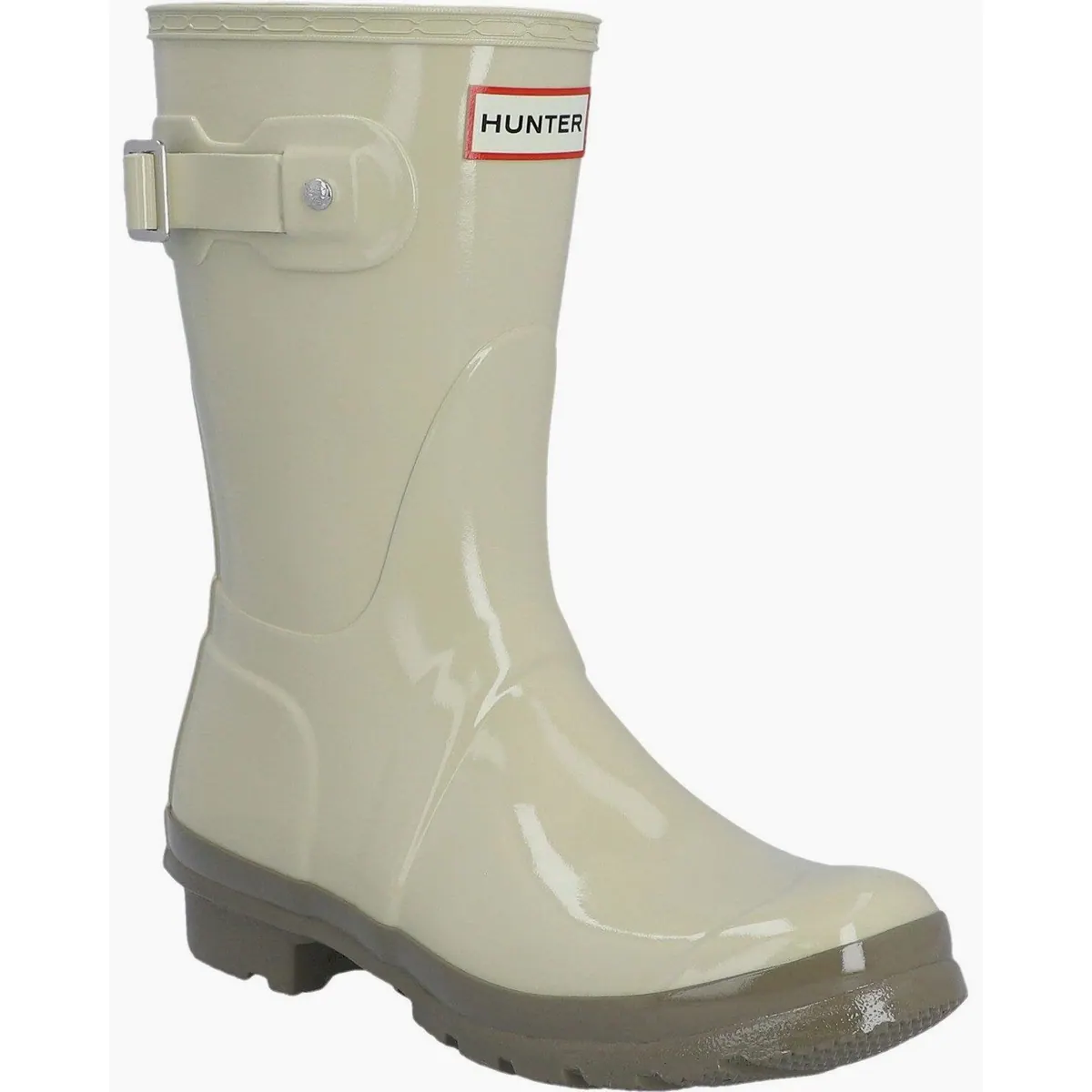 Hunter Gummistiefel Original Short Gloss, elegantes Design, optimaler Nässe-Schutz