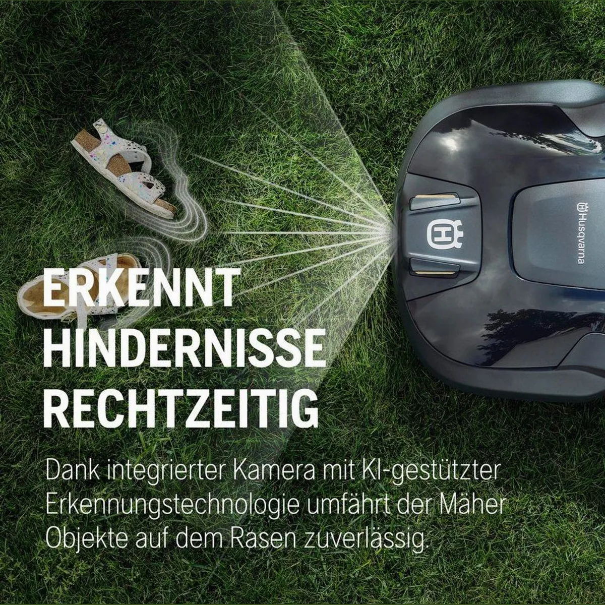 Husqvarna Automower Aspire R6V, kabellos, Objekterkennung, GPS-Navigation 2
