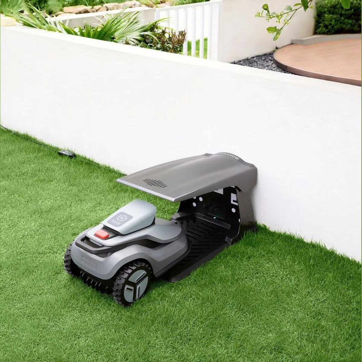 interpick Terramow V1000, Mähroboter ohne Begrenzungskabel, KI-gestützt, für bis zu 1200 m² 2