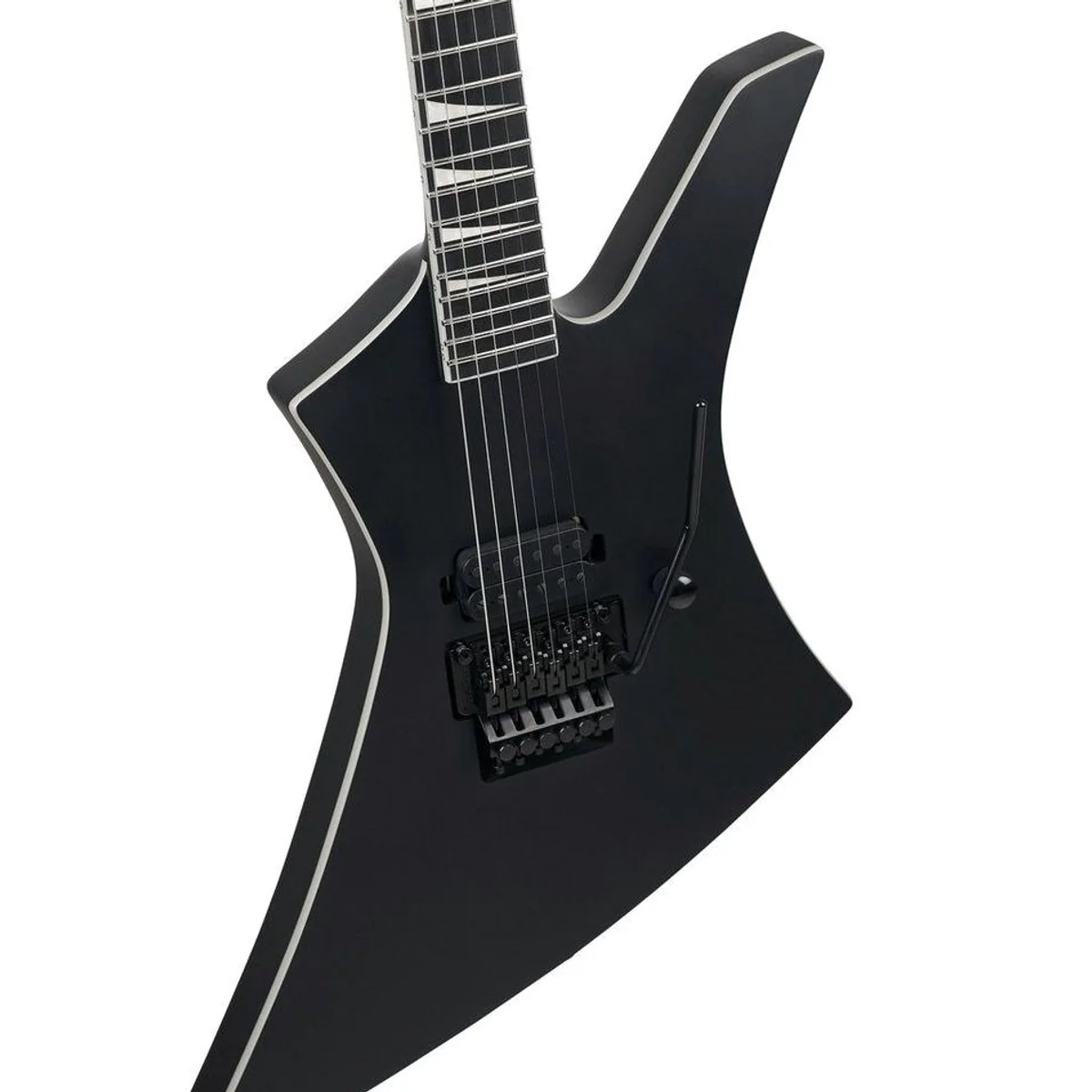 Jackson Pro Plus Pure Metal LTD Kelly KE1A, aggressive Klänge, Speed Neck, Floyd Rose Tremolo 2