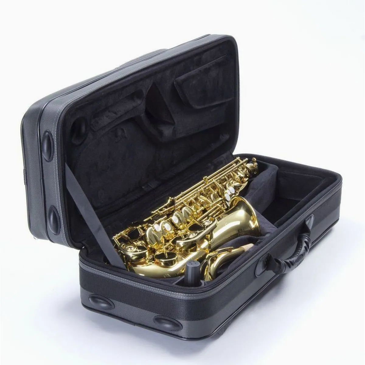 Jupiter JAS700 Q Altsaxophon, ergonomische Mechanik, Goldlack-Oberfläche 3
