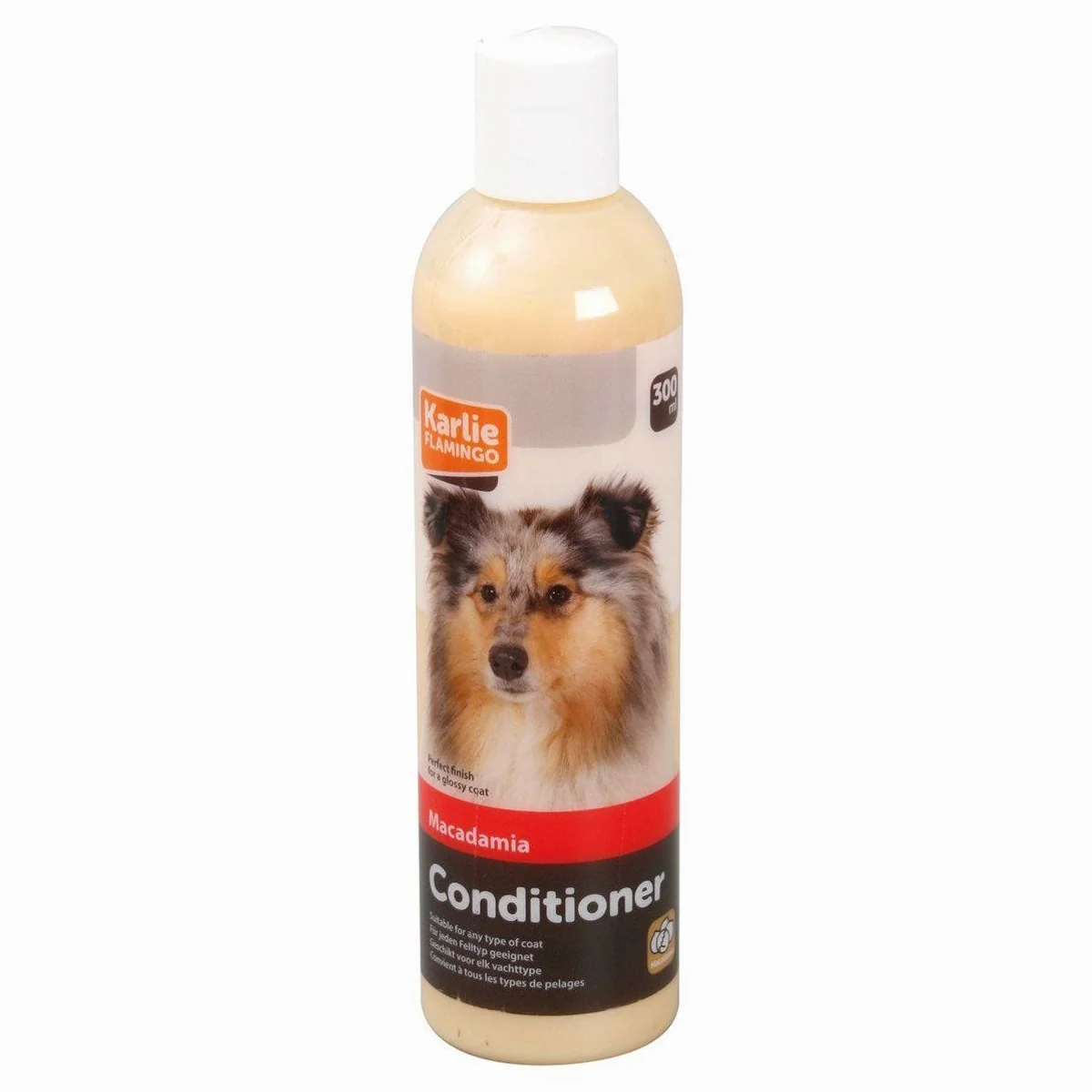 Karlie Macadamia Conditioner, pflegende Balsam-Spülung für glanzvolles Fell — 300 ml