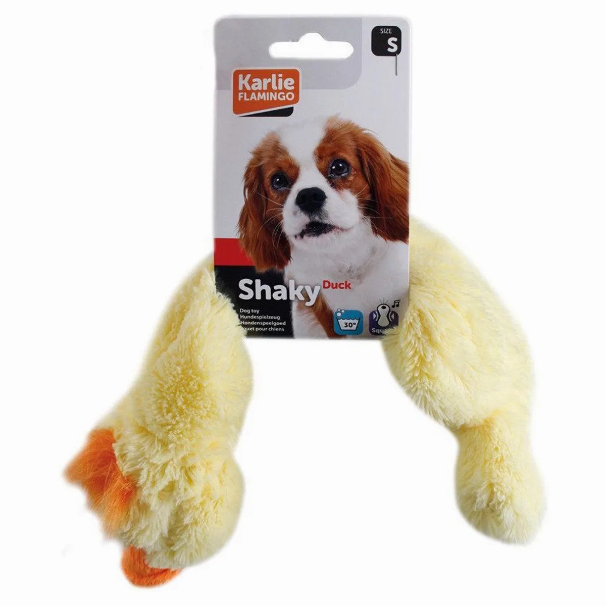 Karlie Shaky Küken Hundespielzeug, besonderes Shake Design, Quietscher integriert 2