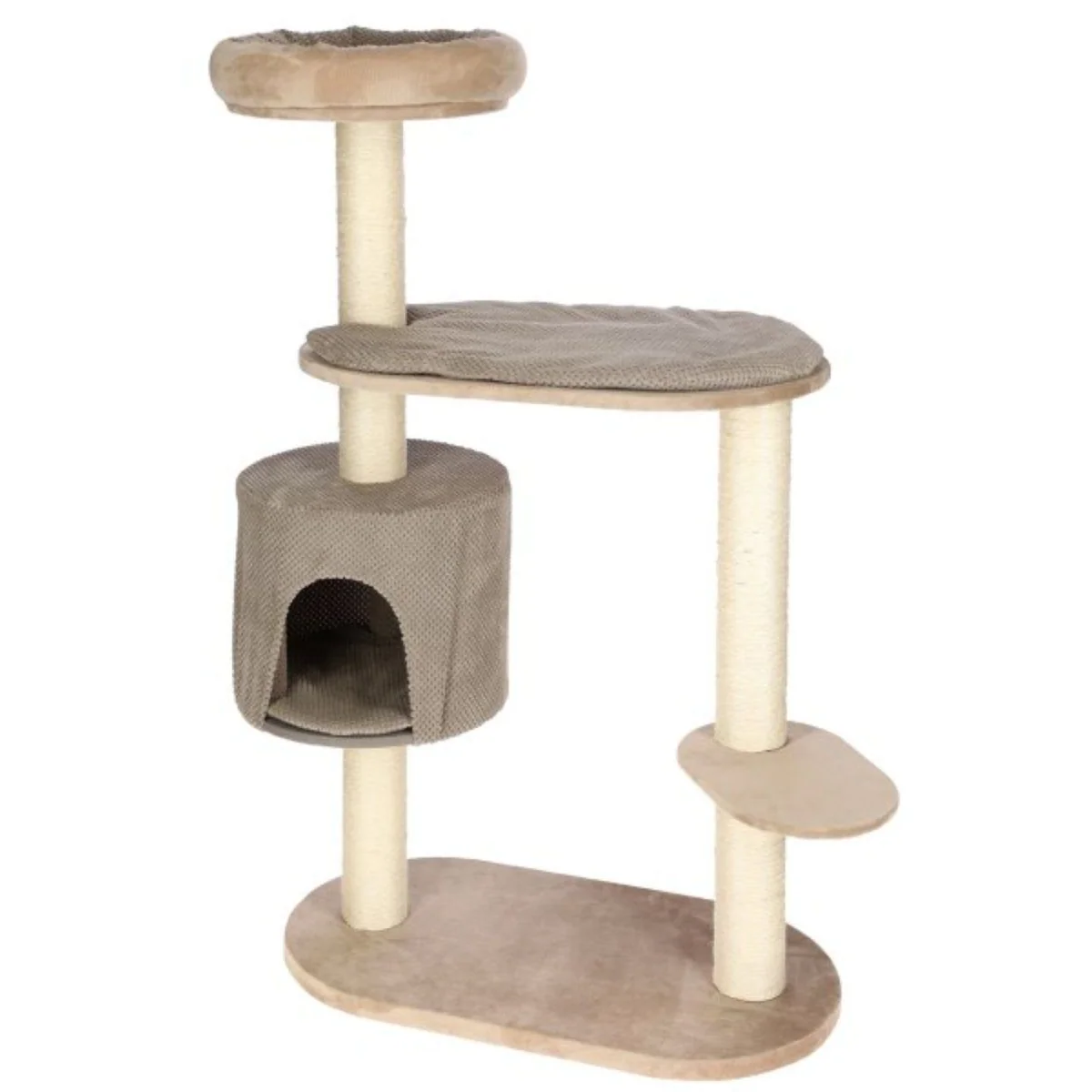 Kerbl Giselle Kratzbaum, elegantes Design, abnehmbares Kissen, waschbar — 117 cm