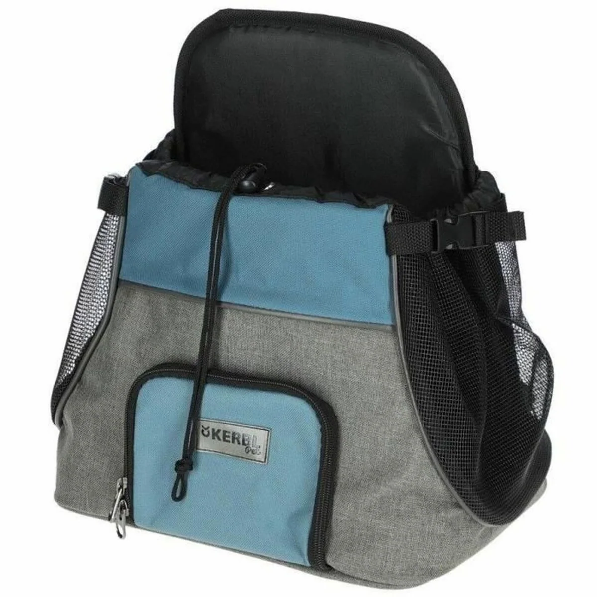 Kerbl Transportbox für Hunde, robustes Kunststoffdesign, max. 8 kg Tragkraft — ideal für Reisen