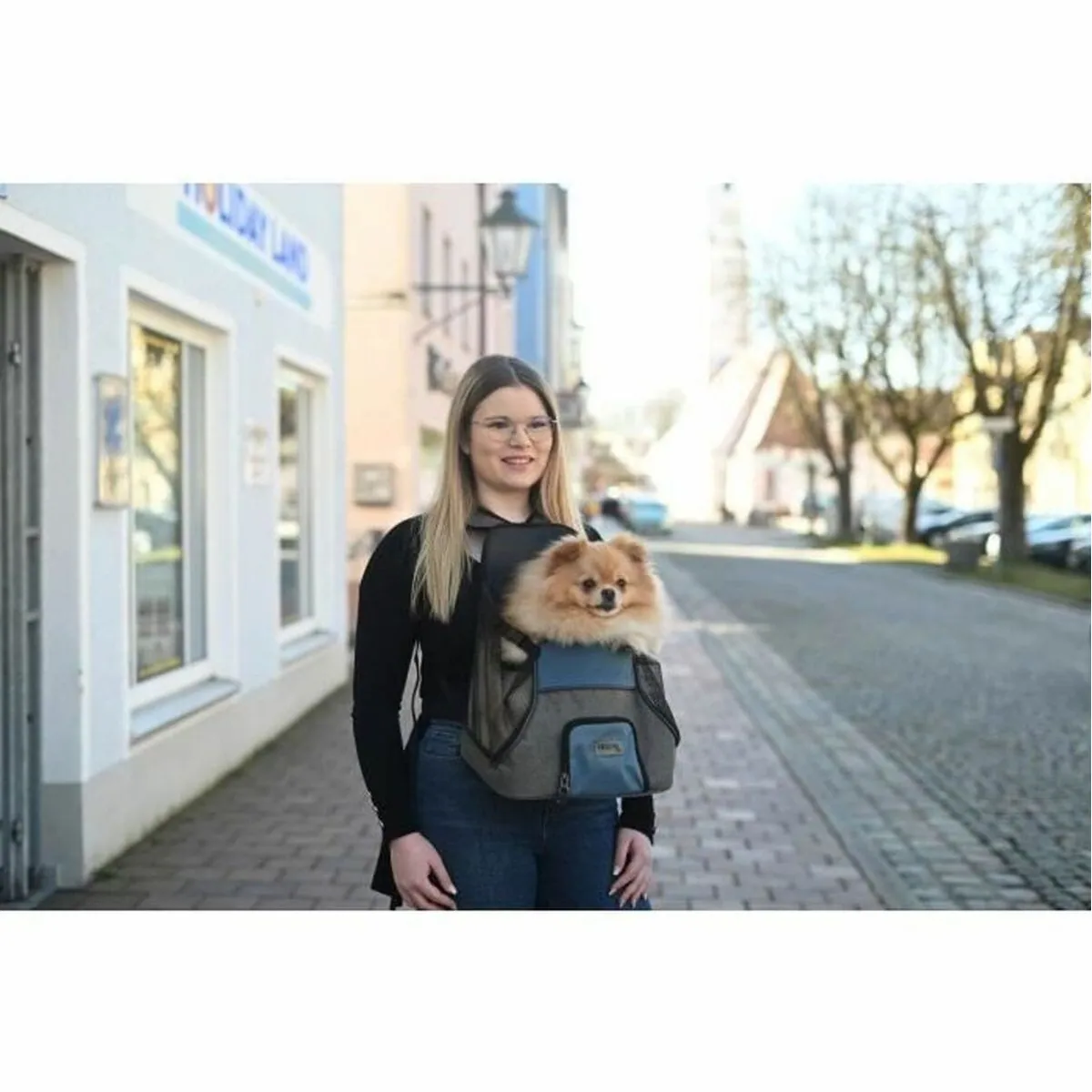 Kerbl Transportbox für Hunde, robustes Kunststoffdesign, max. 8 kg Tragkraft — ideal für Reisen 4