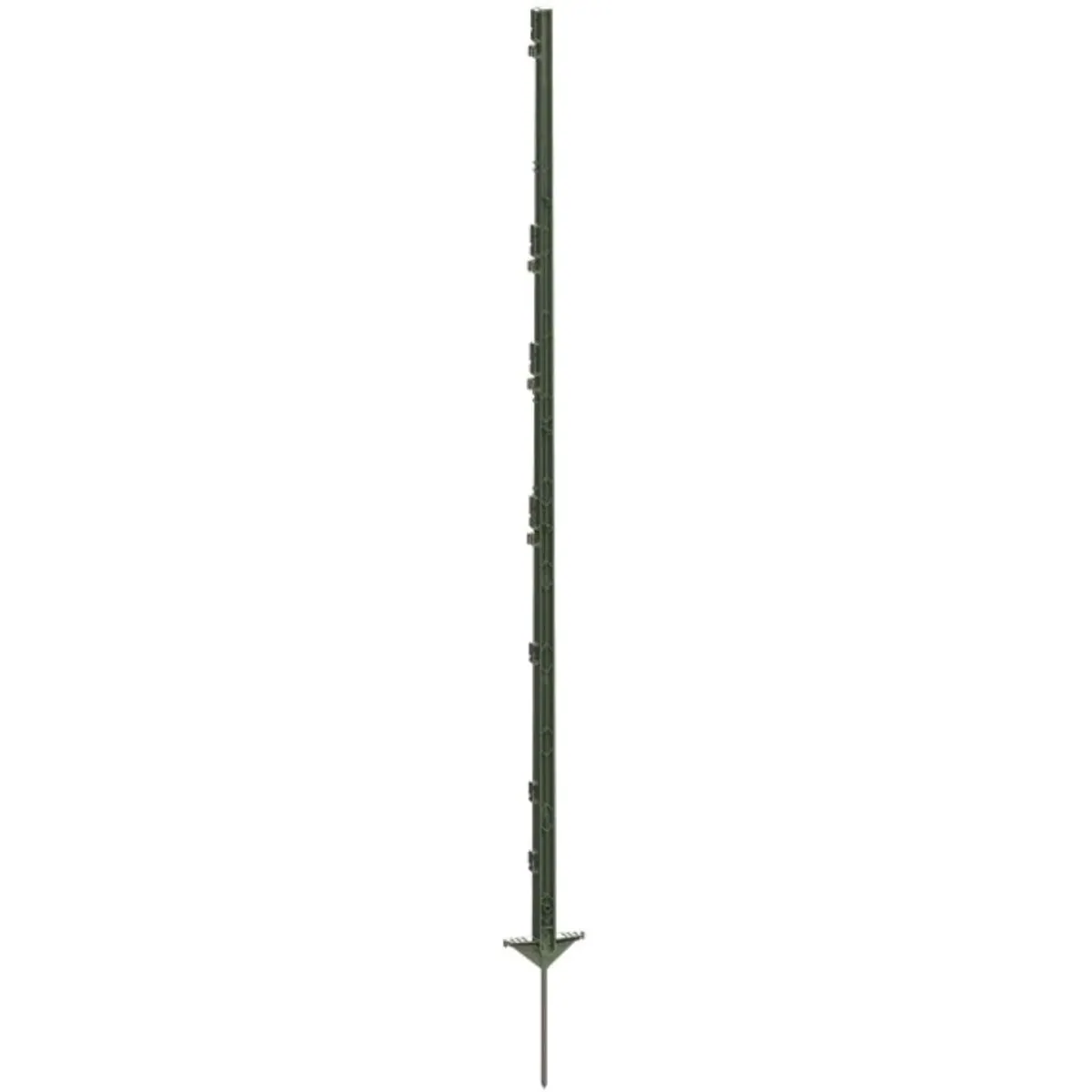 Kerbl Kratzbaum Vollkunststoffpfahl, hohe Stabilität und vielseitige Anwendung — 156 cm, grün