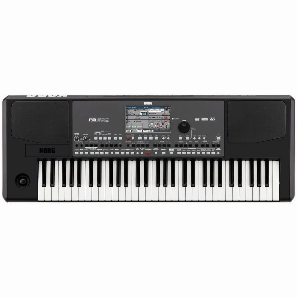 Korg PA-600 Home-Keyboard, kompakt, vielseitig, hochwertige Klangerzeugung