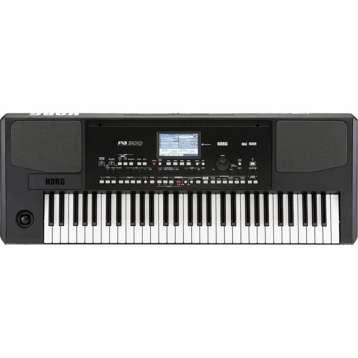 Korg PA-300 Home-Keyboard, vielseitige Klangerlebnisse, benutzerfreundlich, kompakt