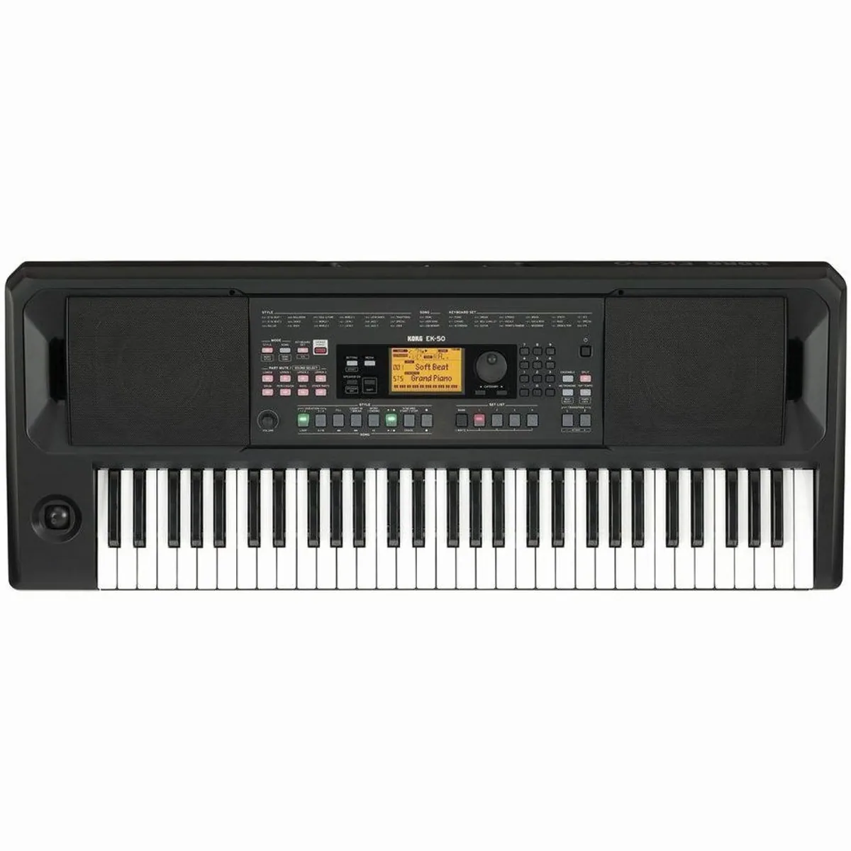 Korg EK-50 Home-Keyboard, 702 Klangfarben, 280 Begleit-Styles, integrierter Effekt-Prozessor