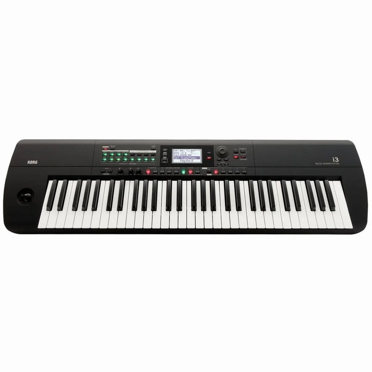 Korg i3 Black Synthesizer, 61 anschlagsdynamische Tasten, umfangreiche Klangbibliothek 2