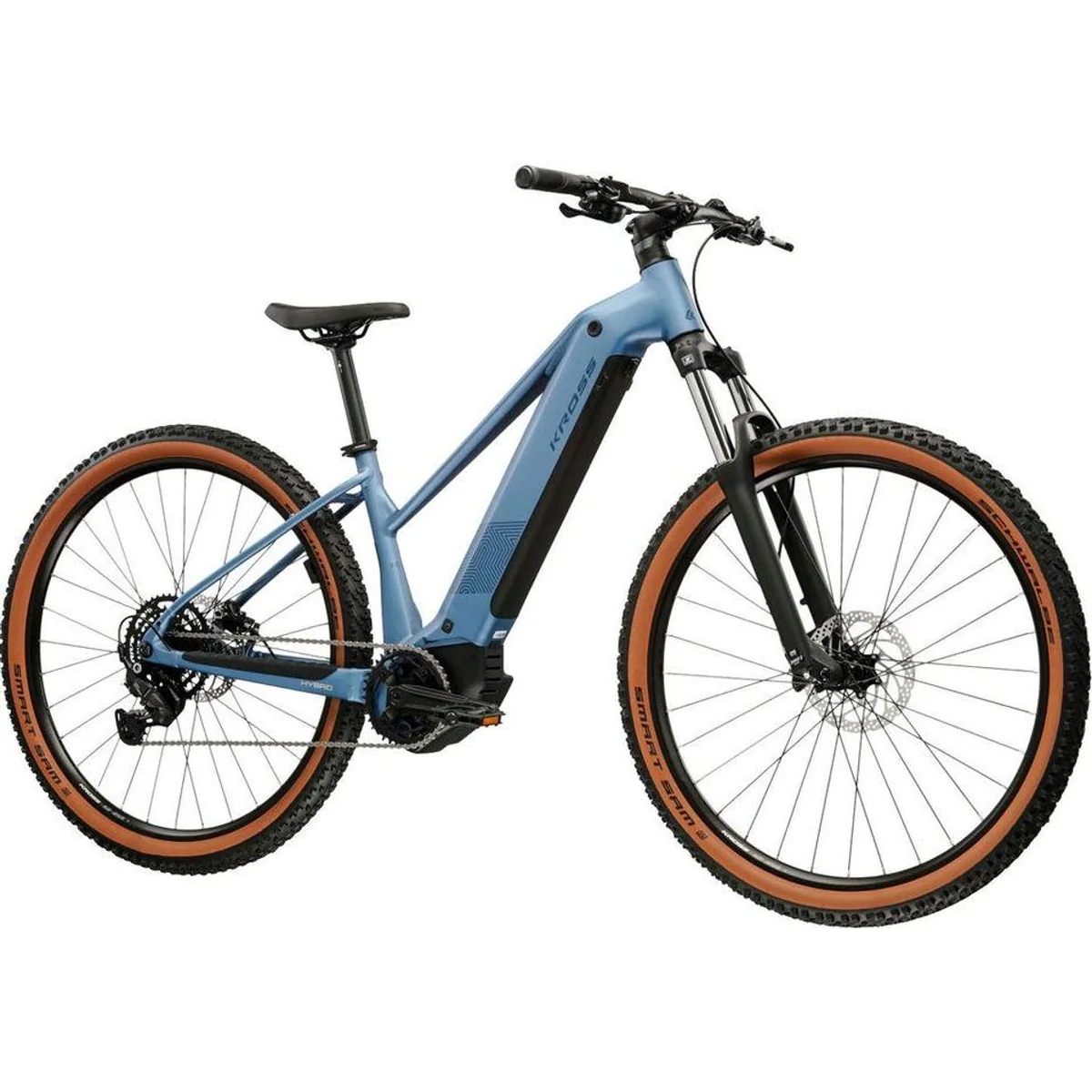 Kross Influx Hybrid 2.0 E-Bike, kraftvoller BOSCH Motor, 600 Wh Akku — 29 Zoll, 9 Gänge, komfortable Federgabel 2
