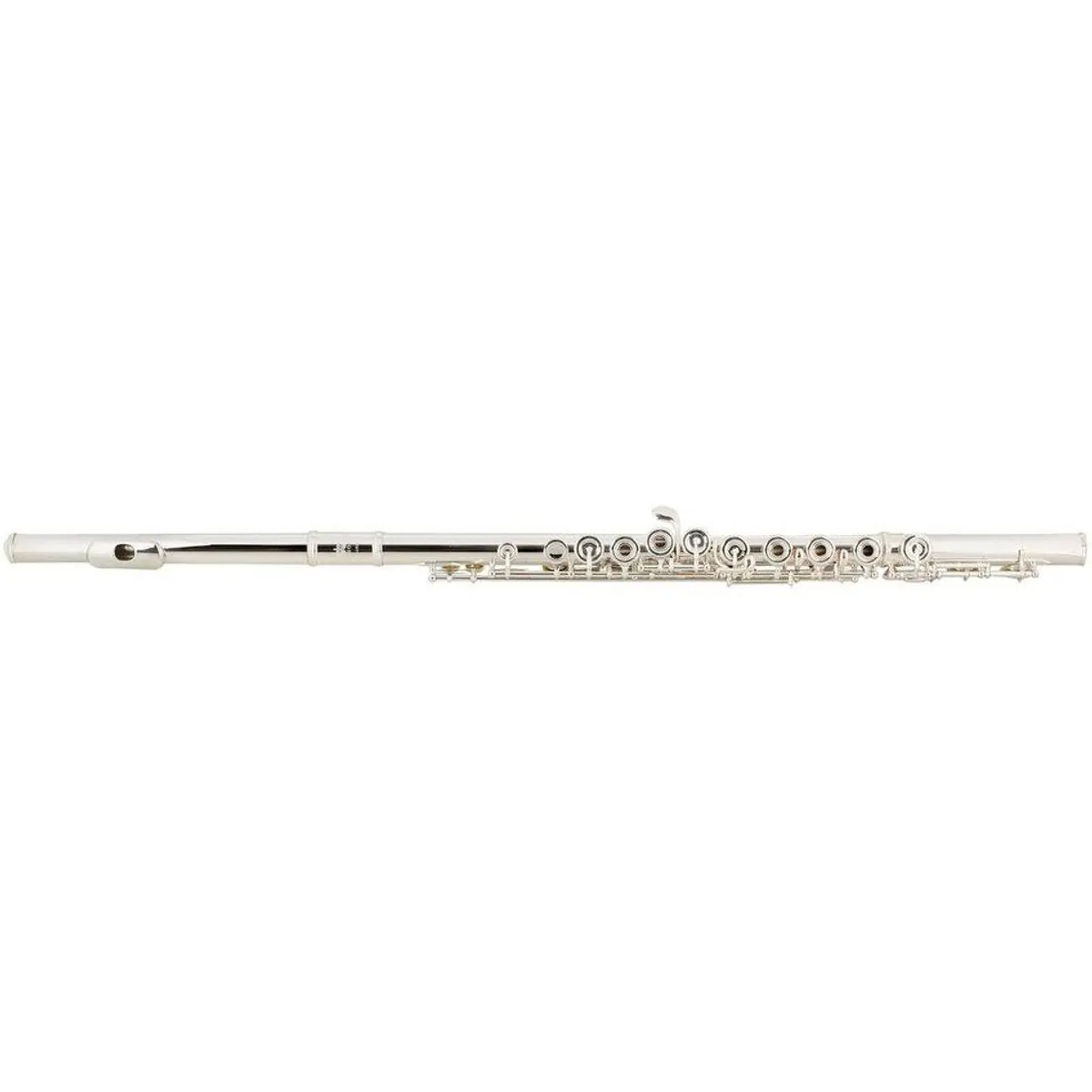 Lechgold FL-19/5R Querflöte, versilbert, Offset-Ausführung — hervorragende Spielbarkeit, elegantes Design, inklusive Zubehör