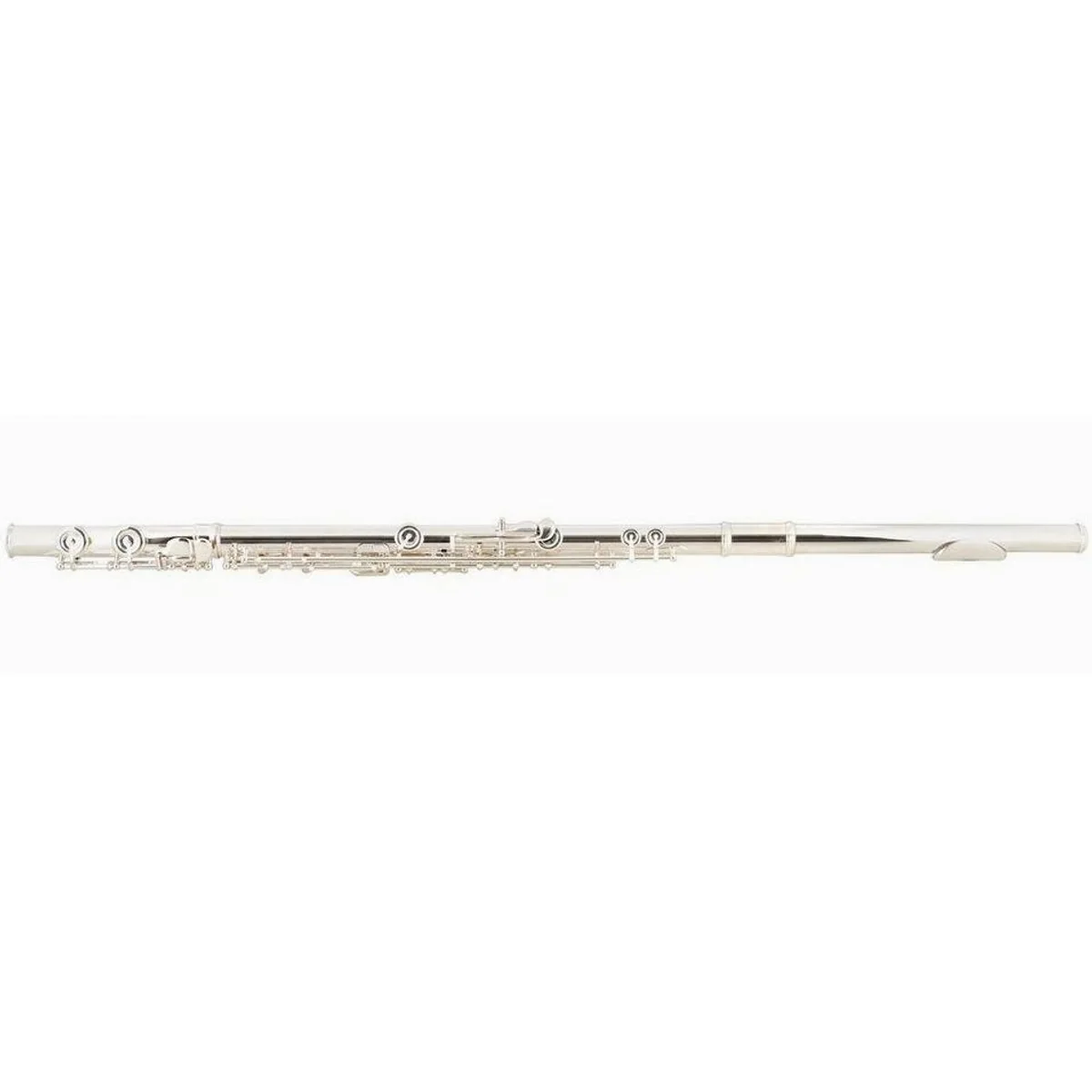 Lechgold FL-19/5R Querflöte, versilbert, Offset-Ausführung — hervorragende Spielbarkeit, elegantes Design, inklusive Zubehör 2