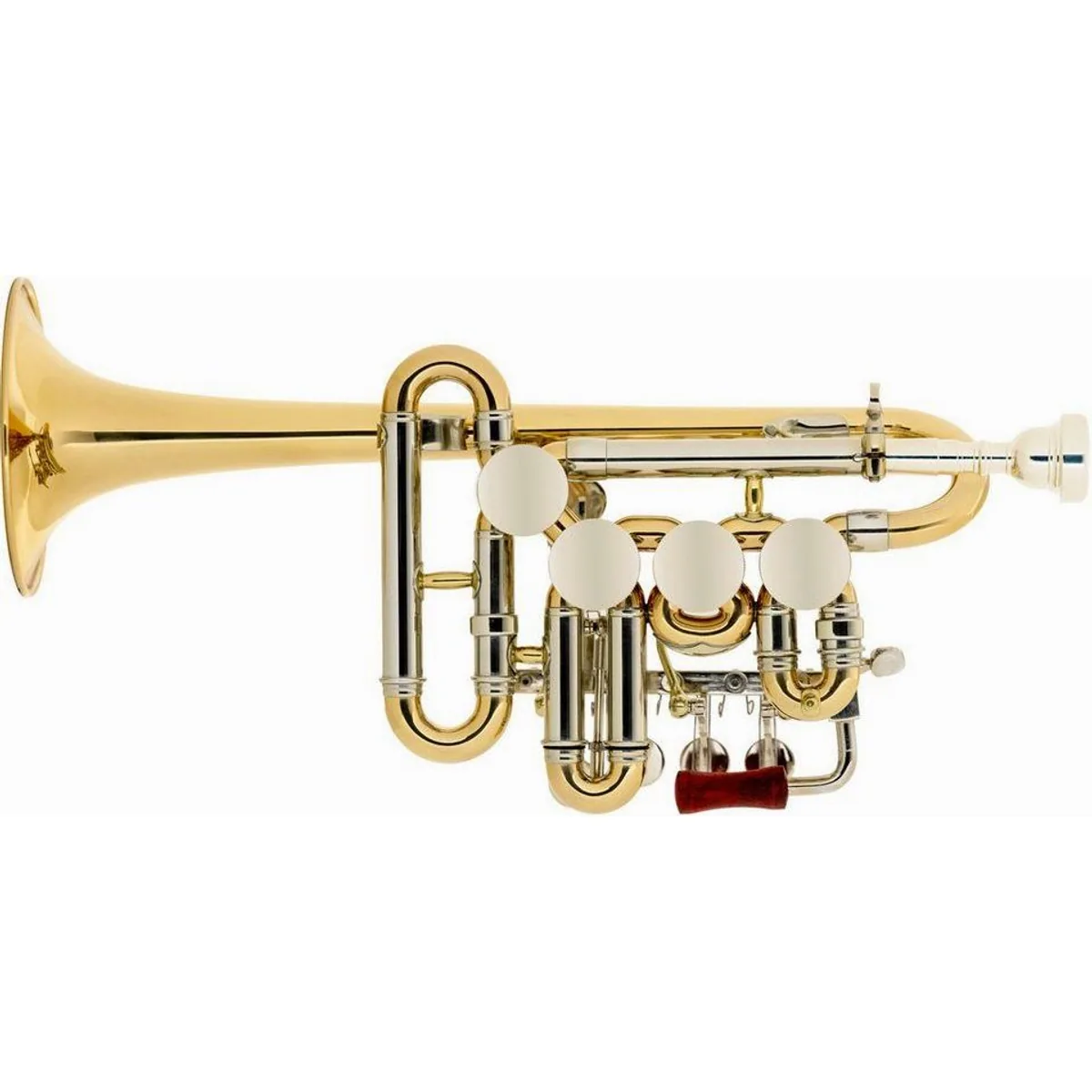 Lechgold PT-25/4L Bb/A-Piccolotrompete, flexible Stimmung & brillanter Klang 2