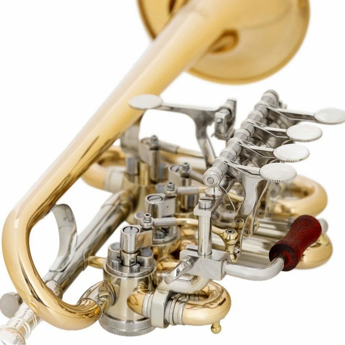 Lechgold PT-25/4L Bb/A-Piccolotrompete, flexible Stimmung & brillanter Klang 3