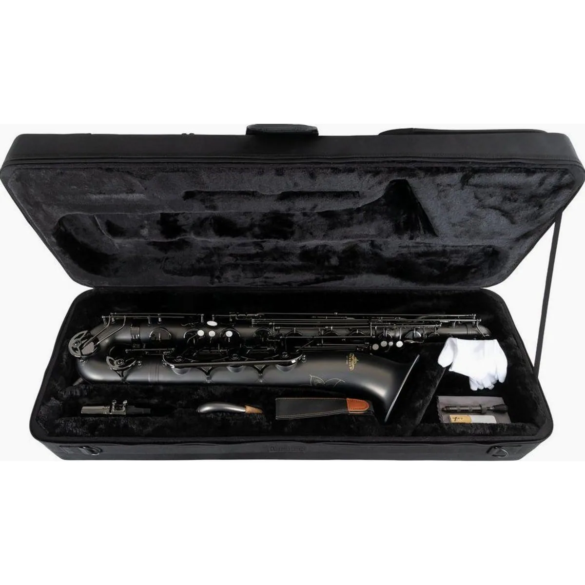 Lechgold LBS-25 Baritonsaxophon SET, edles Finish, Hoch Fis-Klappe, Tief A-Klappe 2