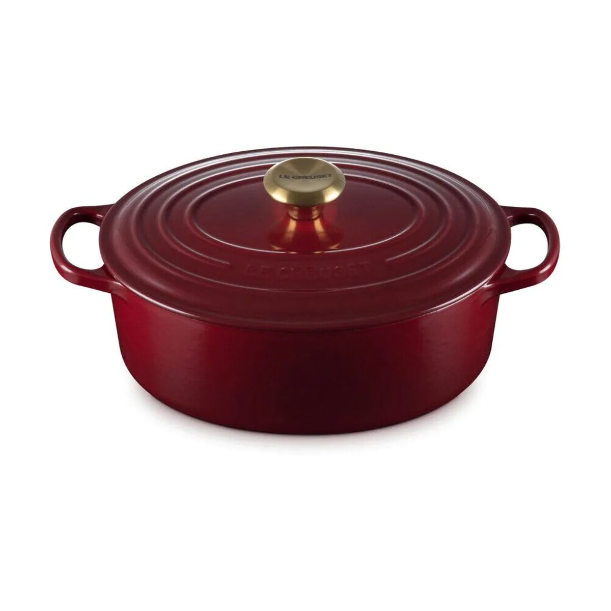 Le Creuset Bräter 31 cm Signature Rhone, emailliertes Gusseisen, effizient und langlebig 2