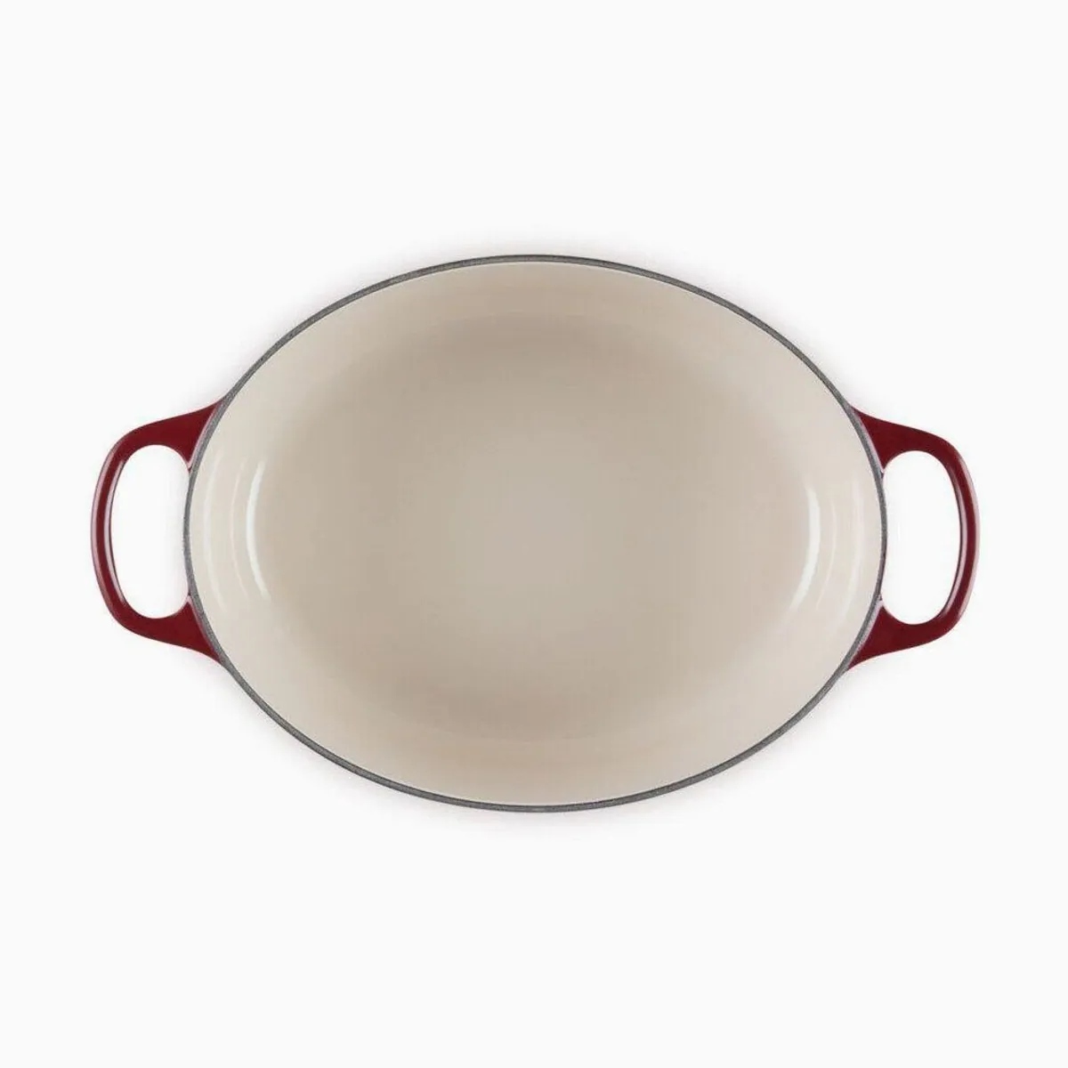 Le Creuset Bräter 31 cm Signature Rhone, emailliertes Gusseisen, effizient und langlebig 5