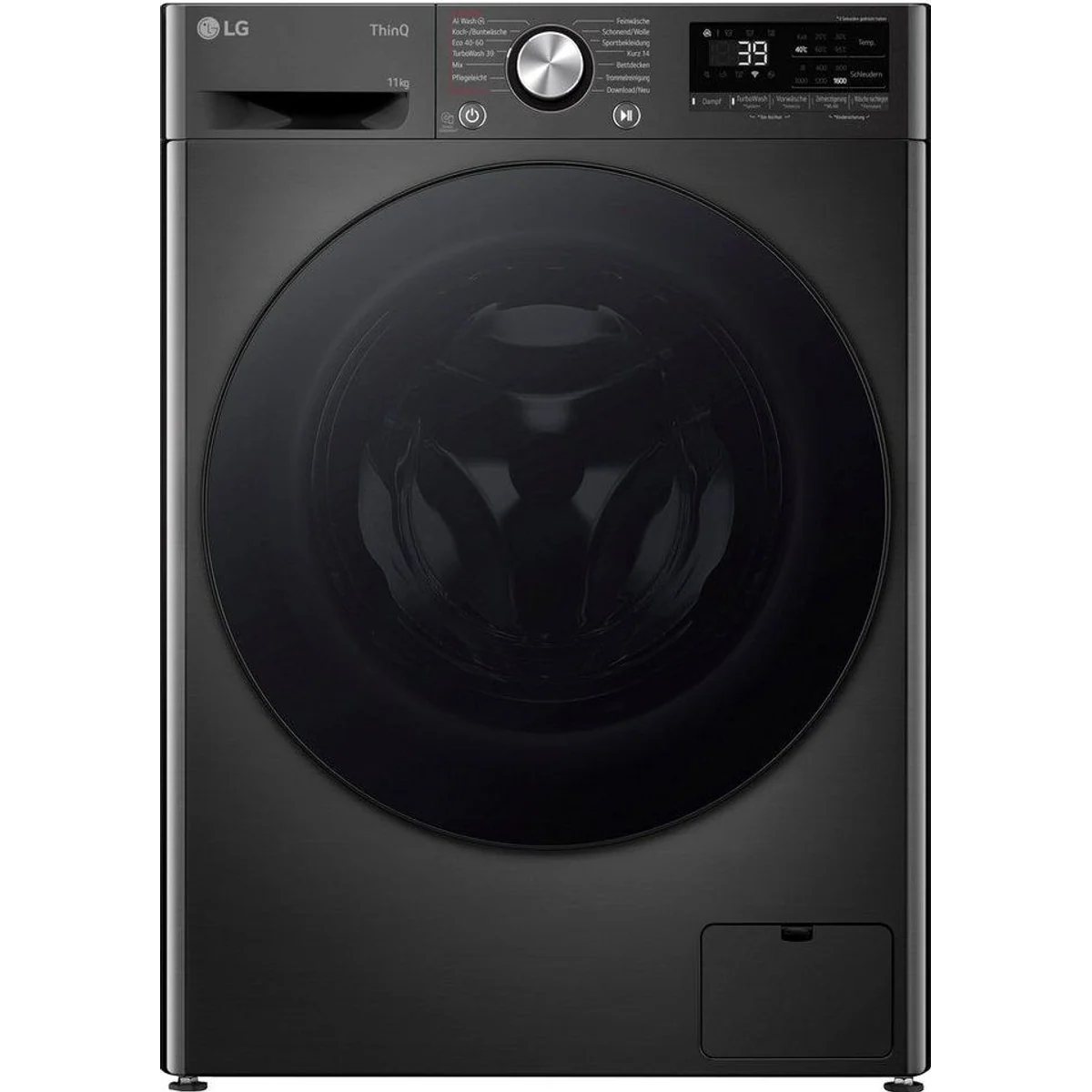 LG F6WR701YB Waschmaschine, 11 kg, 1600 U/min, Steam Funktion