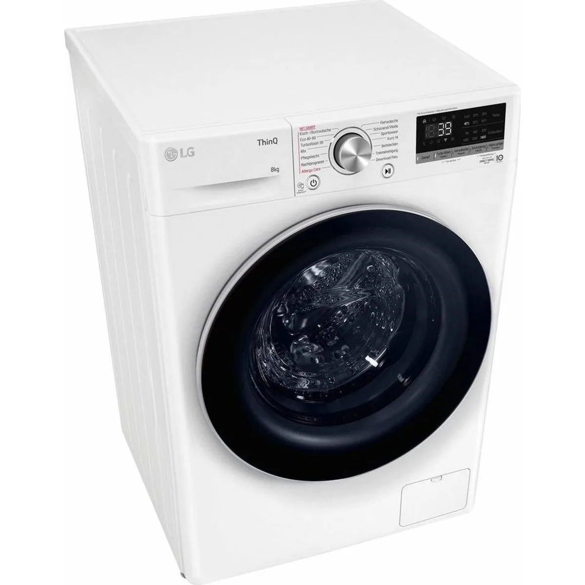 LG F4WV708P1E Waschmaschine, 8 kg, 1400 U/min, TurboWash für blitzschnelles Waschen 2