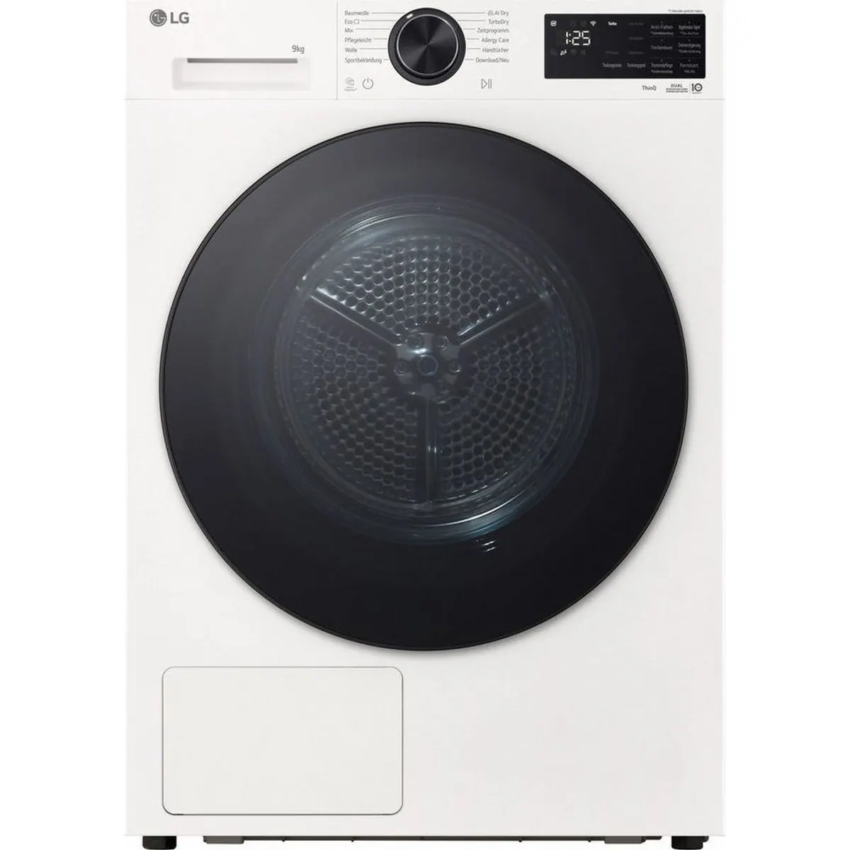 LG Wärmepumpentrockner RT90X7, effiziente Trocknung, AI Dry, TurboDry 3