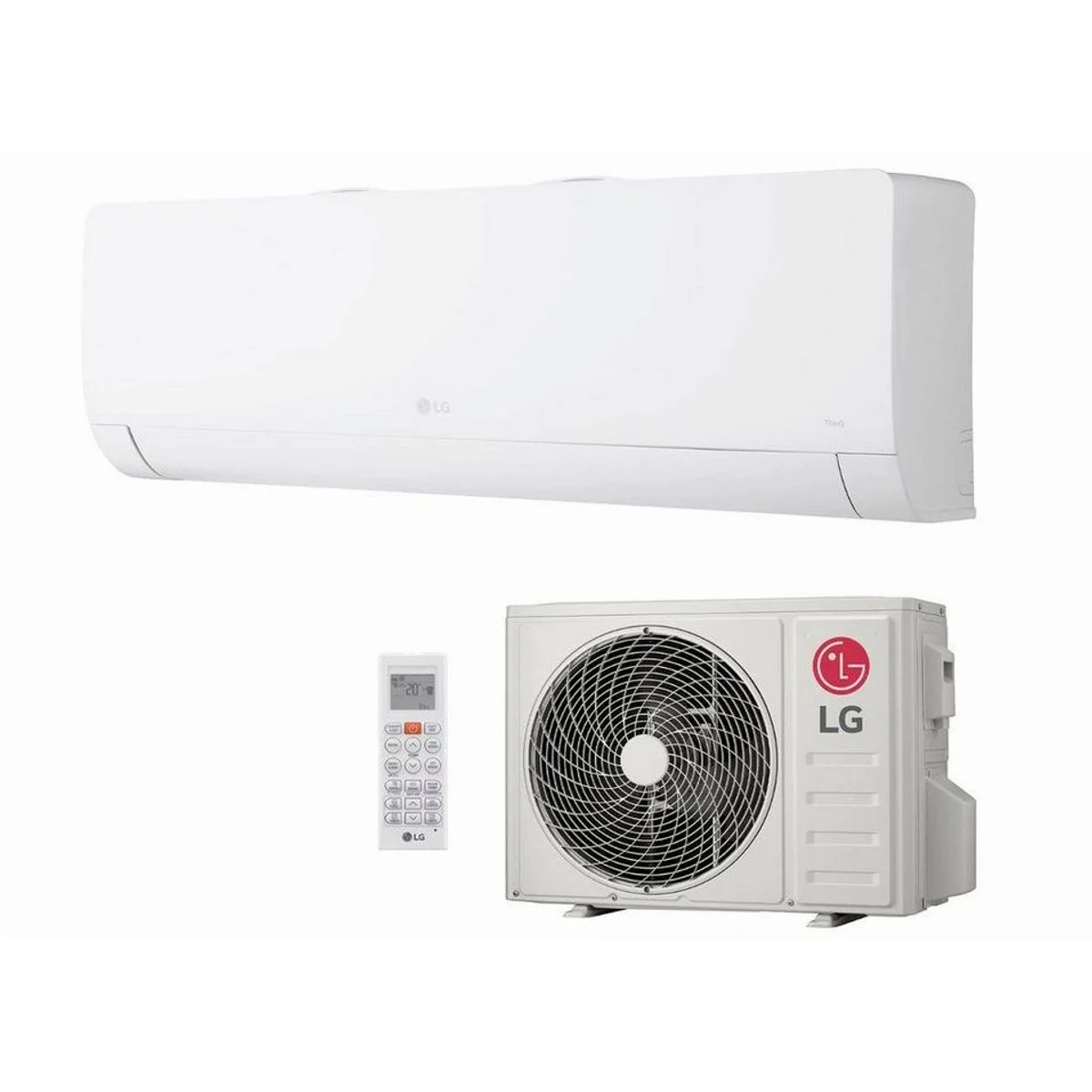 LG WZ12AW Split-Klimagerät, effiziente Temperaturanpassung, smarte Steuerung