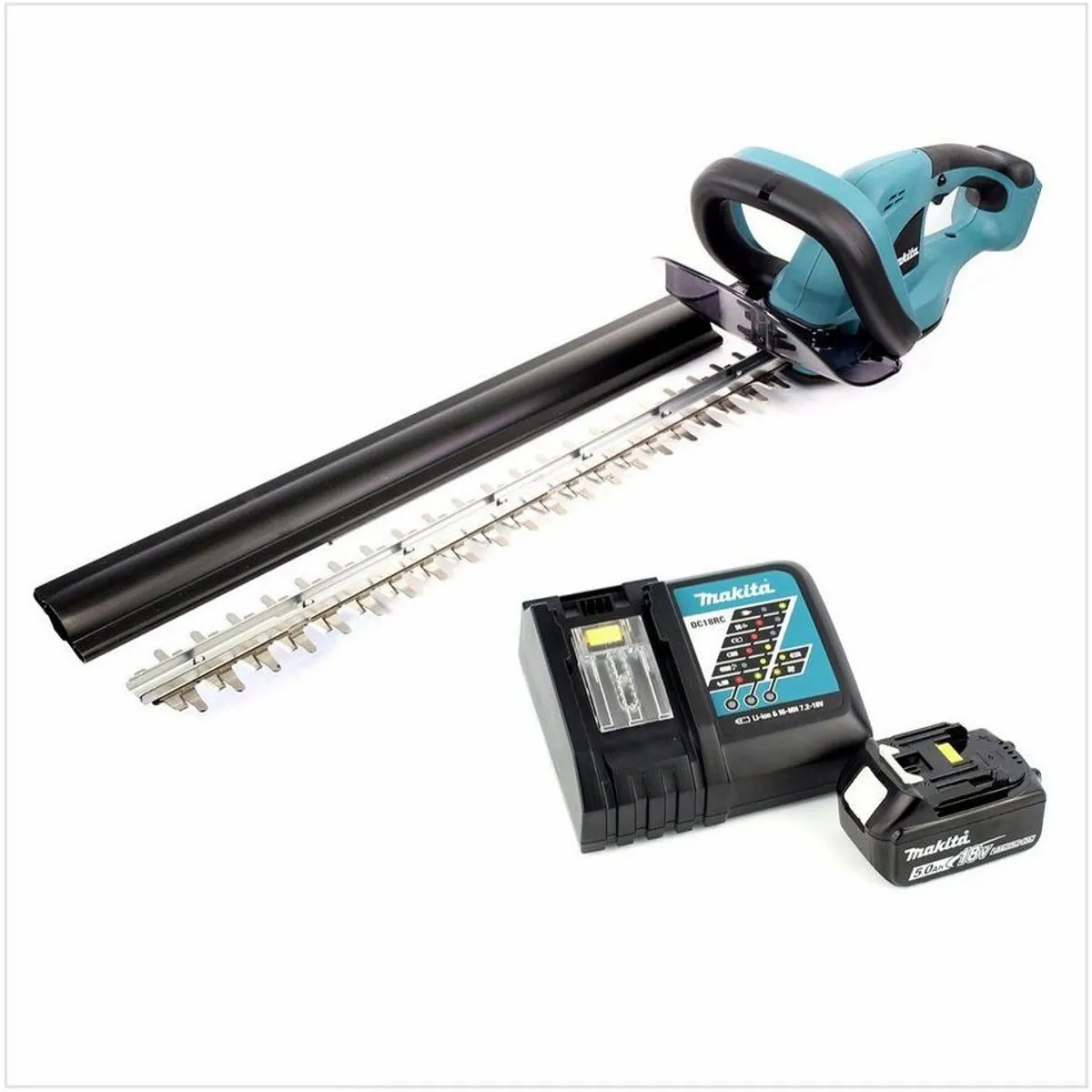 Makita DUH 523 Akku-Heckenschere, präziser Schnitt, ergonomisches Design, geräuscharm 2