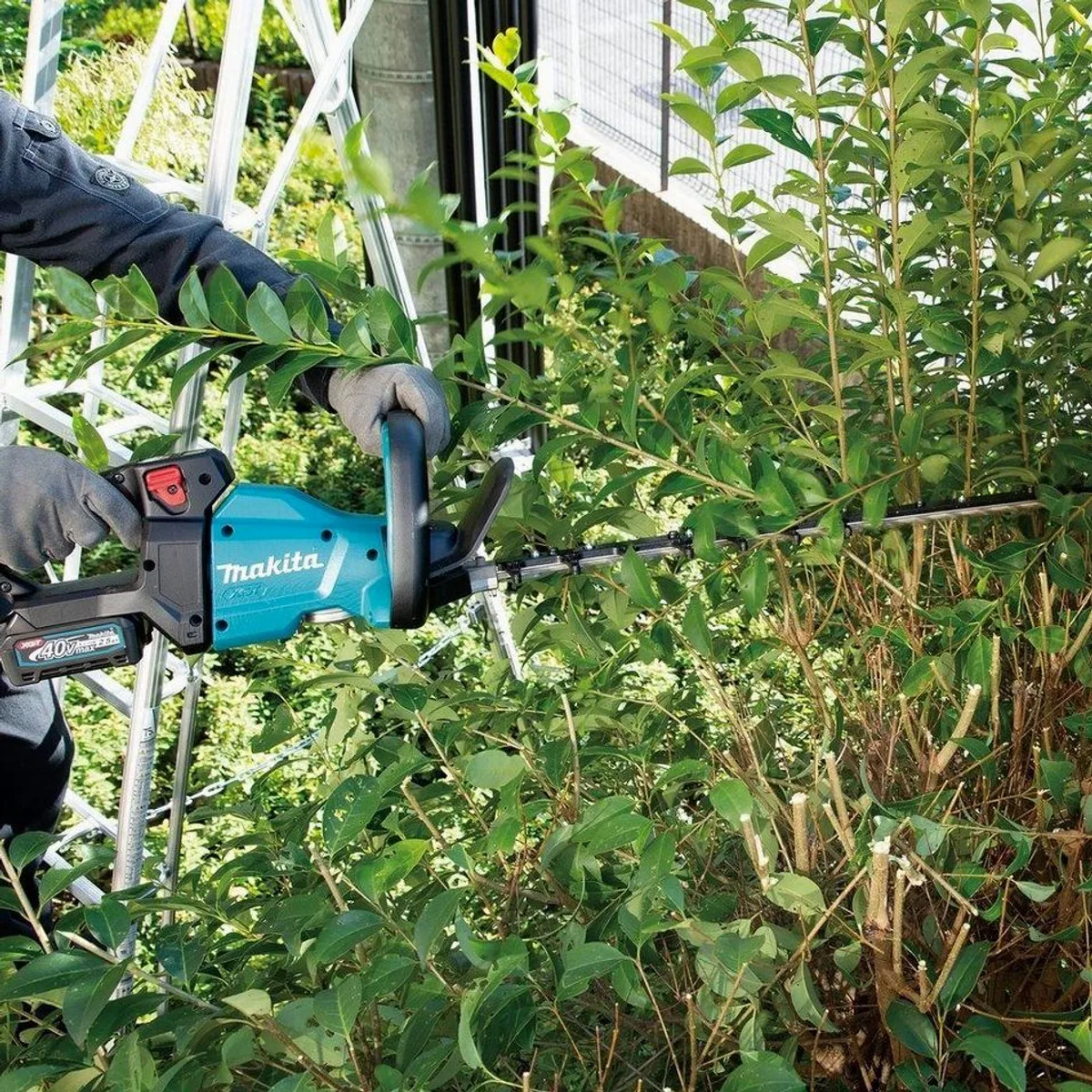 Makita Akku-Heckenschere XGT UH006GD201, 40V, 60 cm, leistungsstark und sicher 2