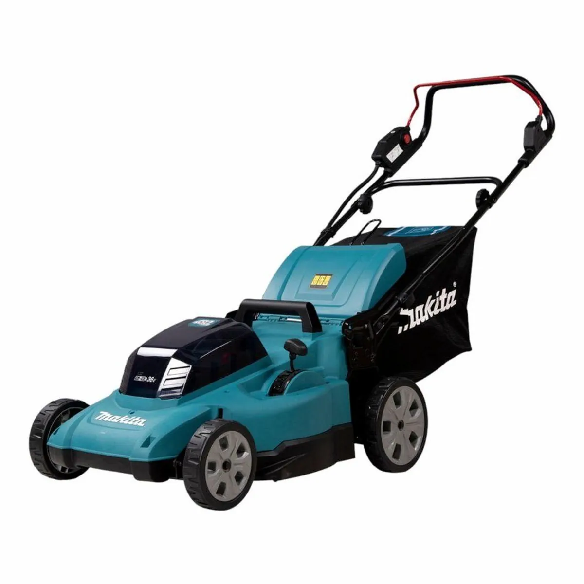 Makita DLM 480 Akku Rasenmäher, geräuscharm, 4-in-1-Funktionalität, ergonomisches Design 3