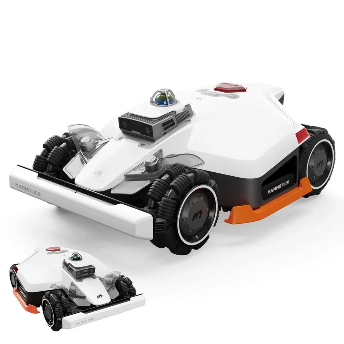 Mammotion LUBA 3 AWD Mähroboter, 360° LiDAR, Dual-Kamera KI, 4G-Modul