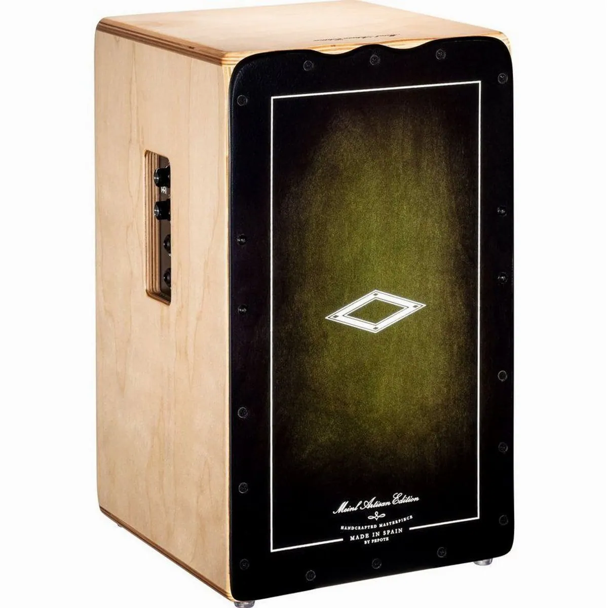 Meinl Artisan Pickup Cajon PAESLDOB, handgefertigt, integrierter Tonabnehmer, Baltic Birch Korpus