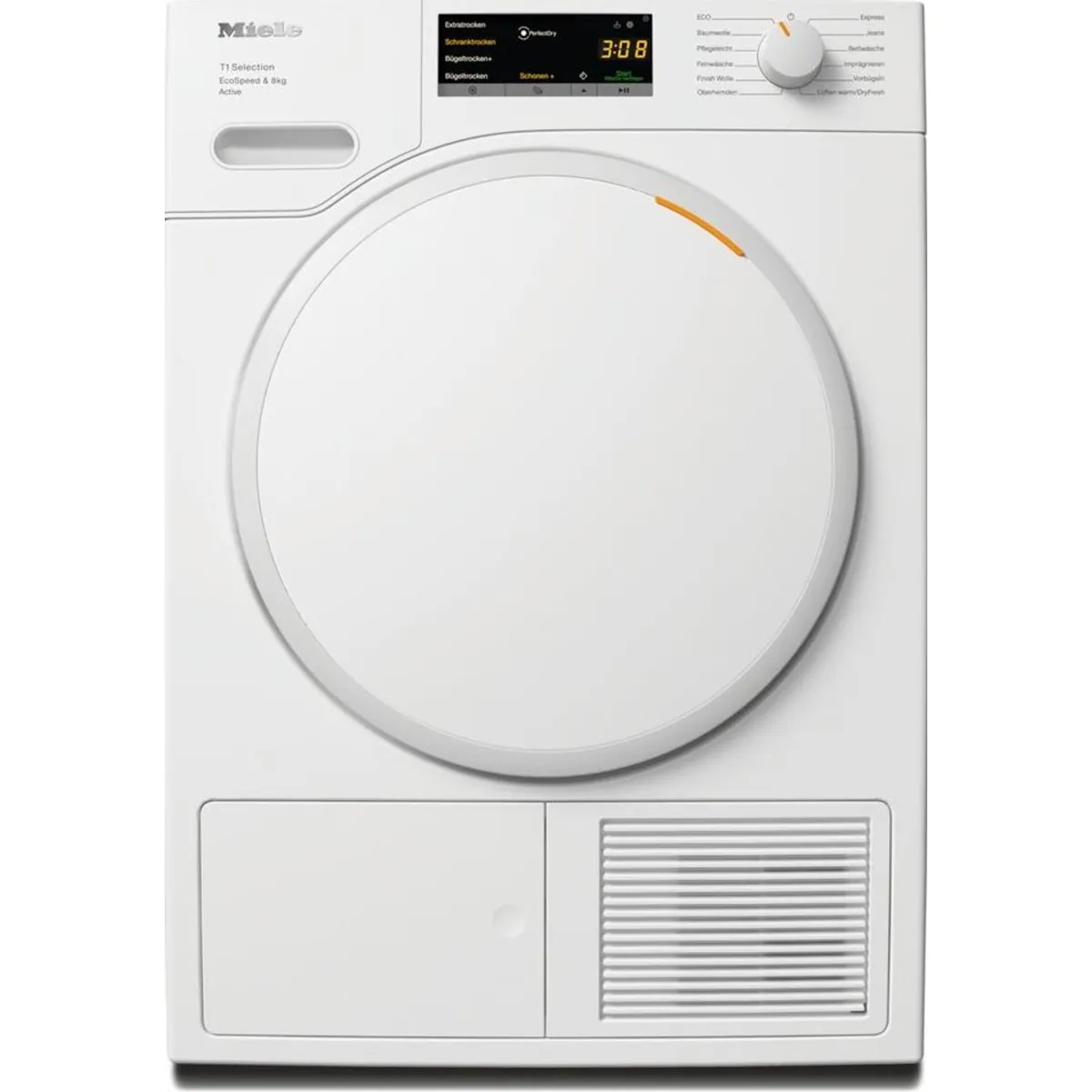 Miele TSA523WP Wärmepumpentrockner, 8 kg Kapazität, 25 Jahre Motorgarantie