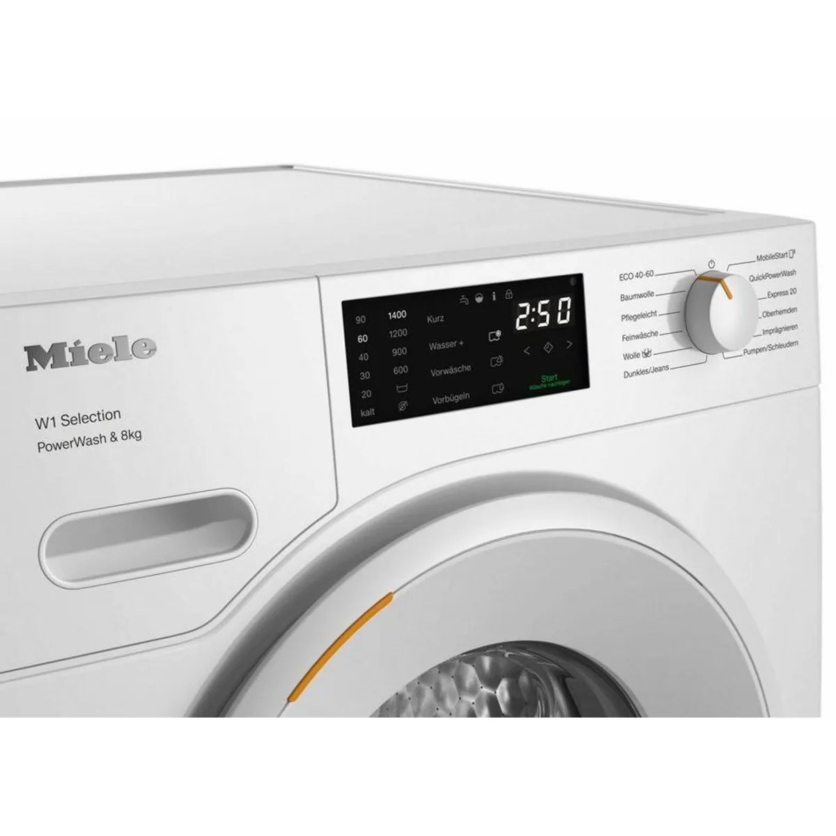 Miele WSB363 WPS PWash&8kg, 8 kg Fassungsvermögen, 1400 U/min — Höchste Effizienz und Pflege 3